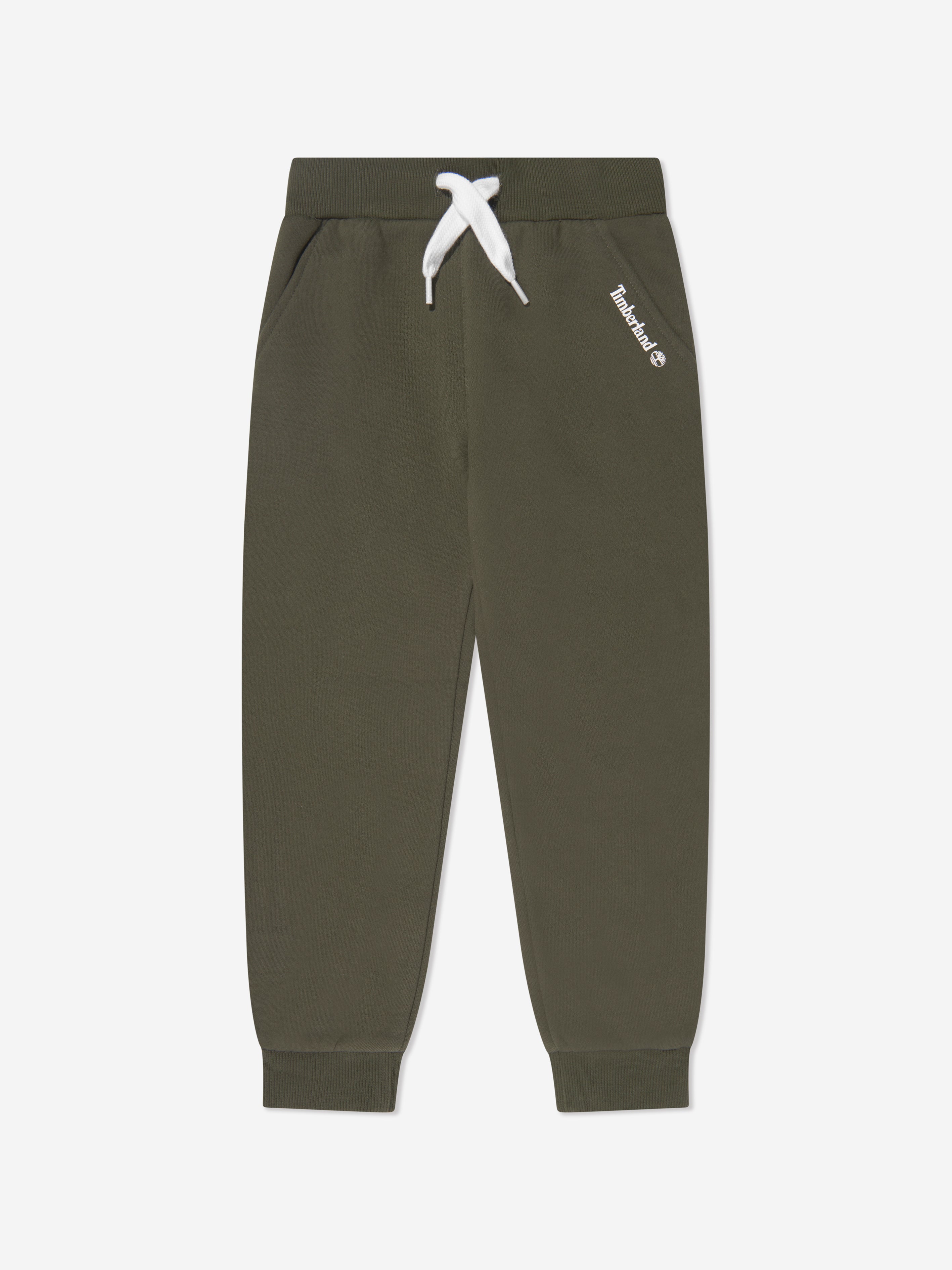 Timberland Boys Logo Joggers in Green