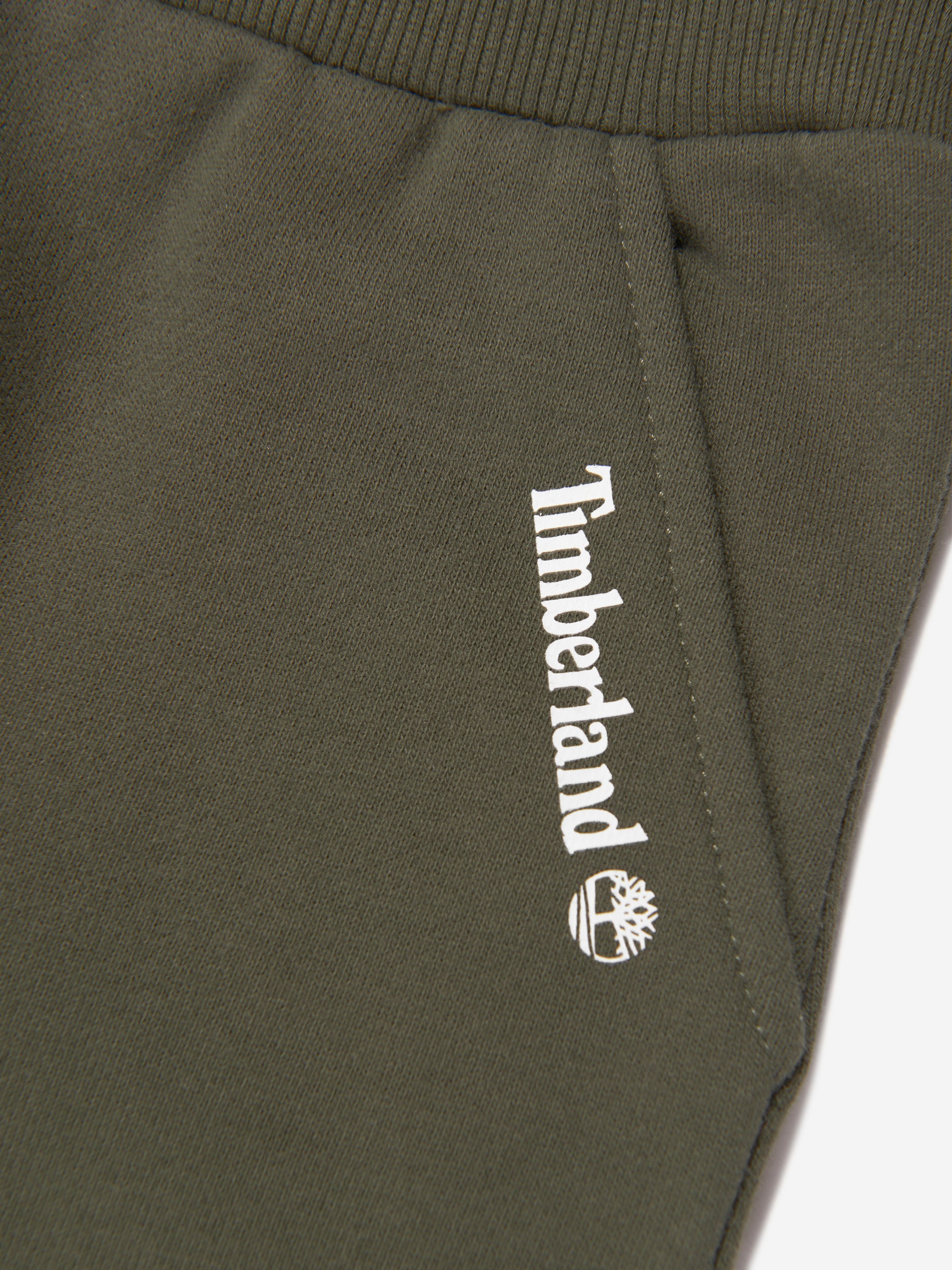 Timberland Boys Logo Joggers in Green