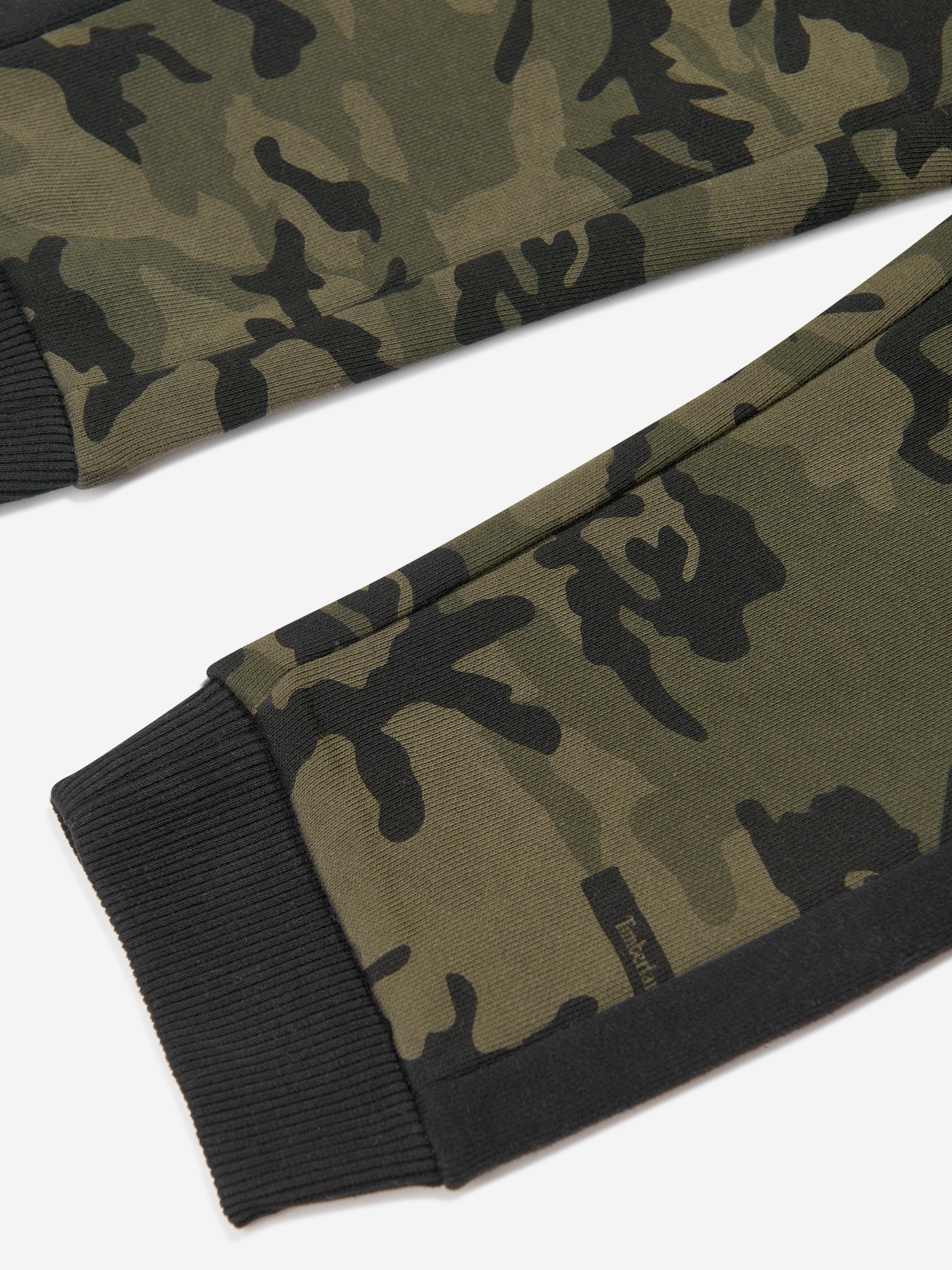 Timberland Boys Camouflage Joggers in Green