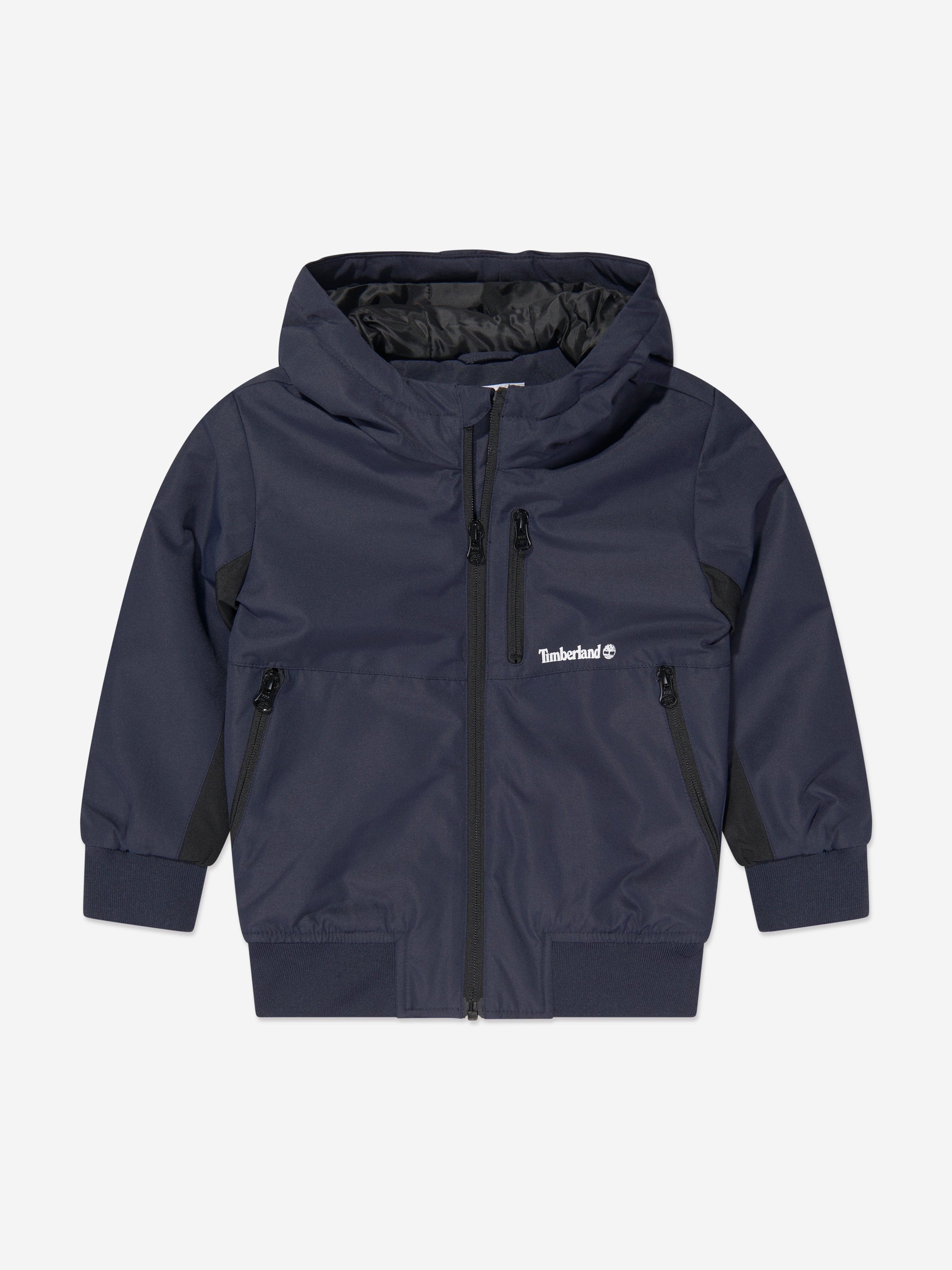 Timberland Boys Zip Up Jacket in Navy