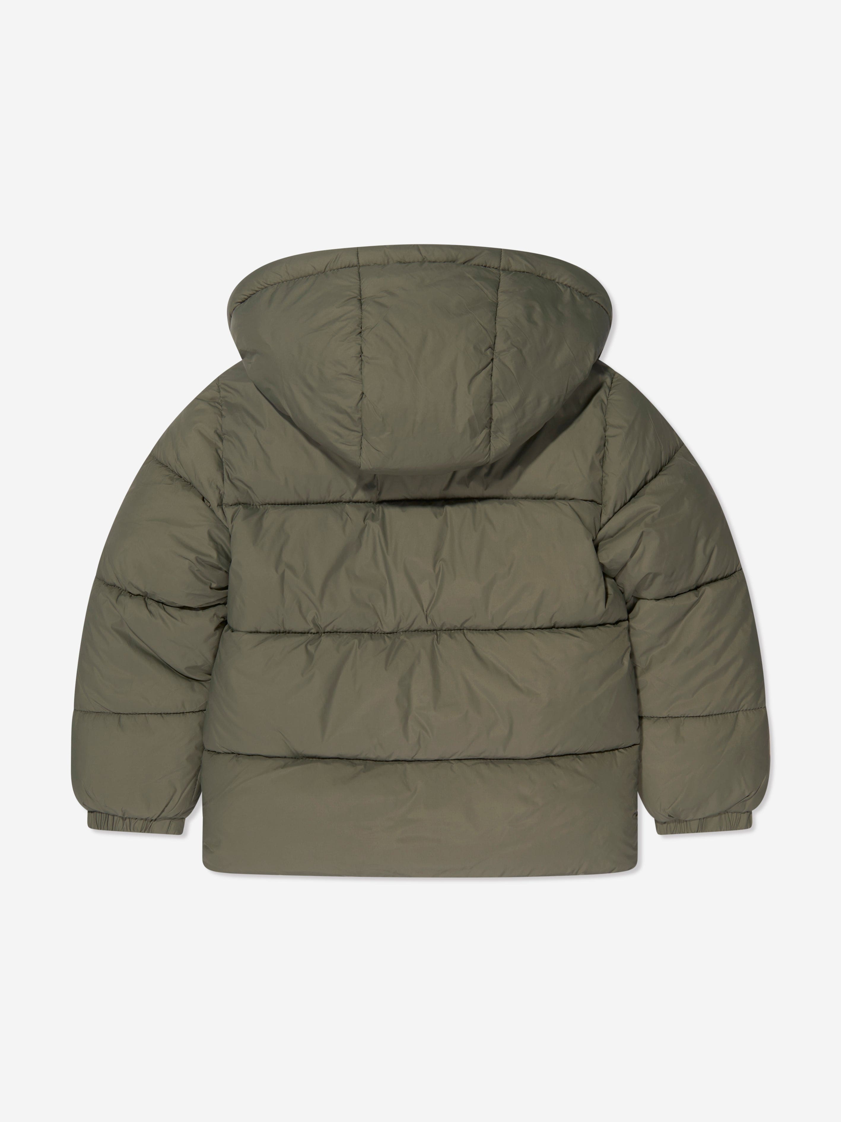 Timberland Boys Puffer Jacket in Green