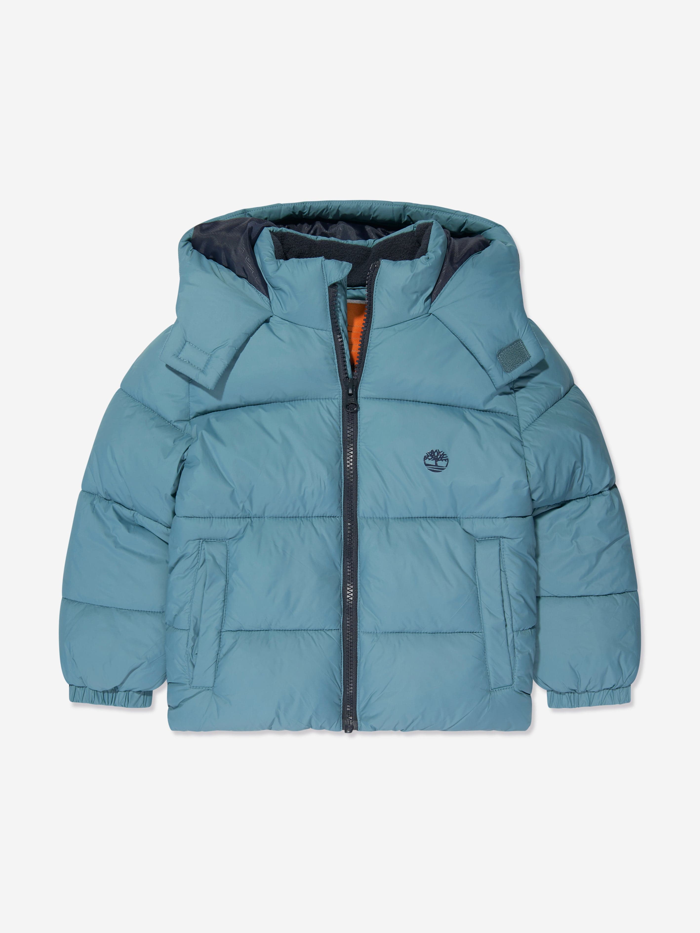 Timberland Boys Puffer Jacket in Blue