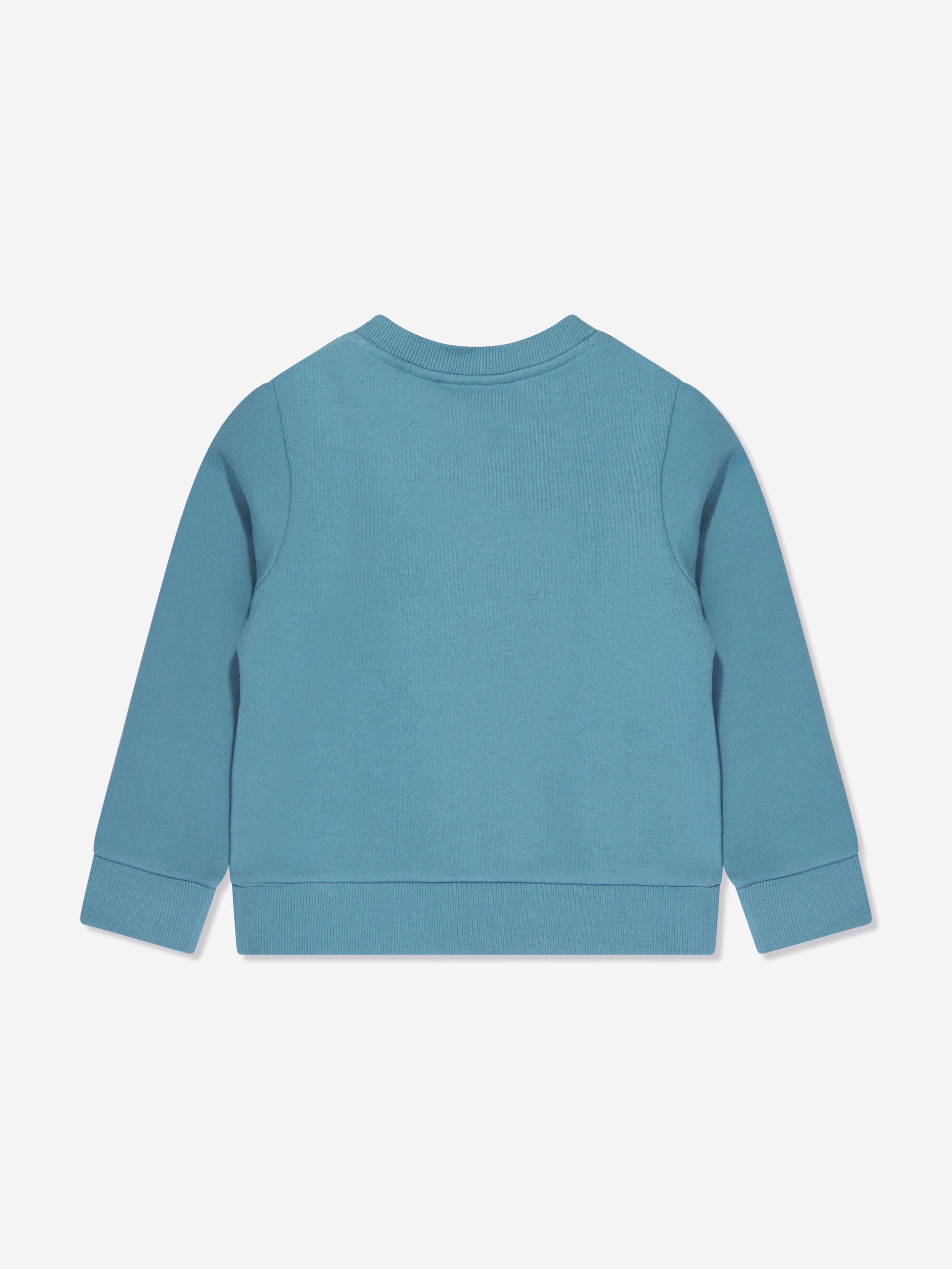 Timberland Baby Boys Logo Sweatshirt in Blue