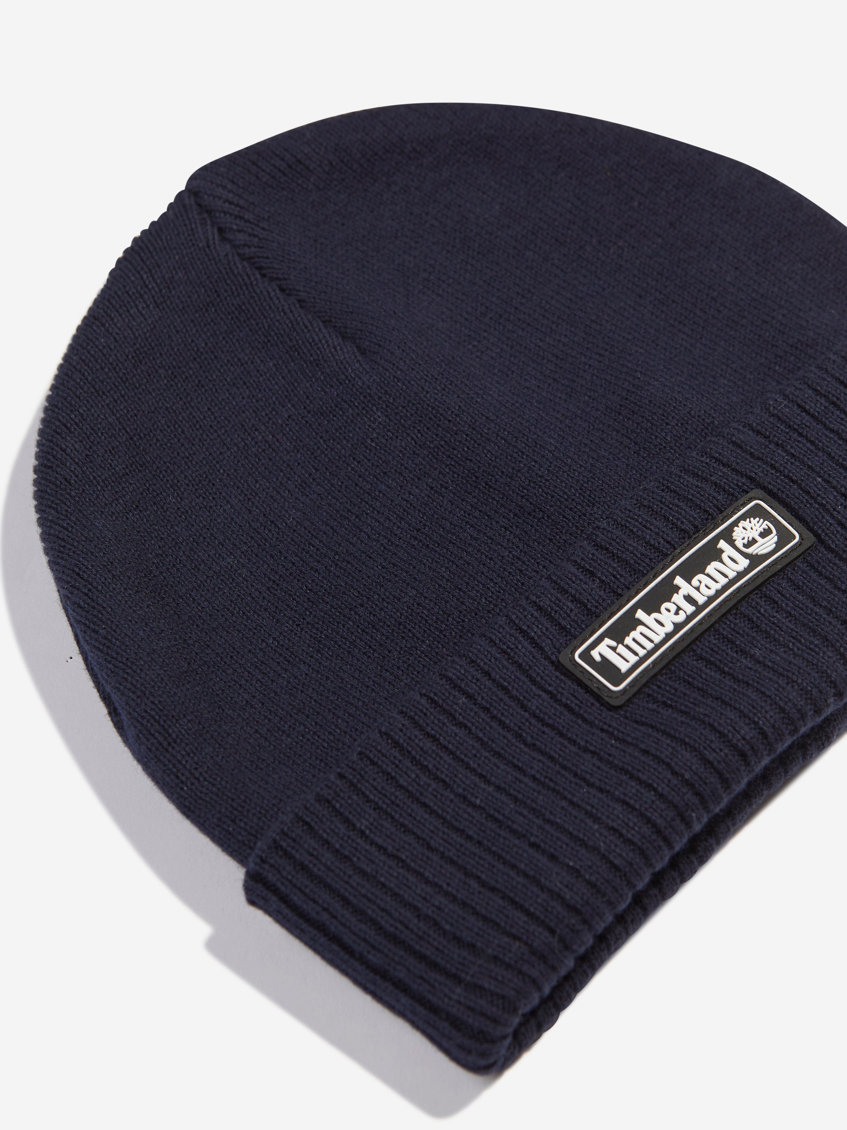 Timberland Baby Boys Beanie Hat in Navy