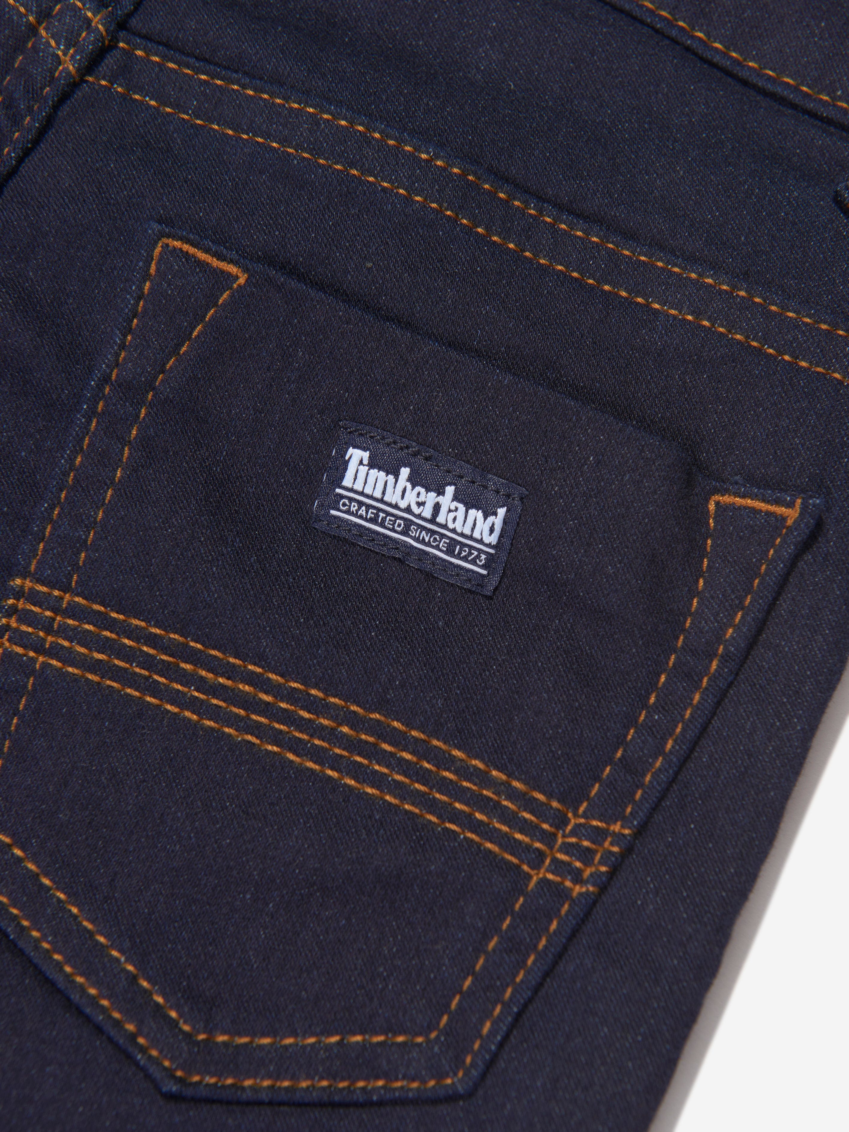 Timberland Baby Boys Regular Fit Jeans in Blue