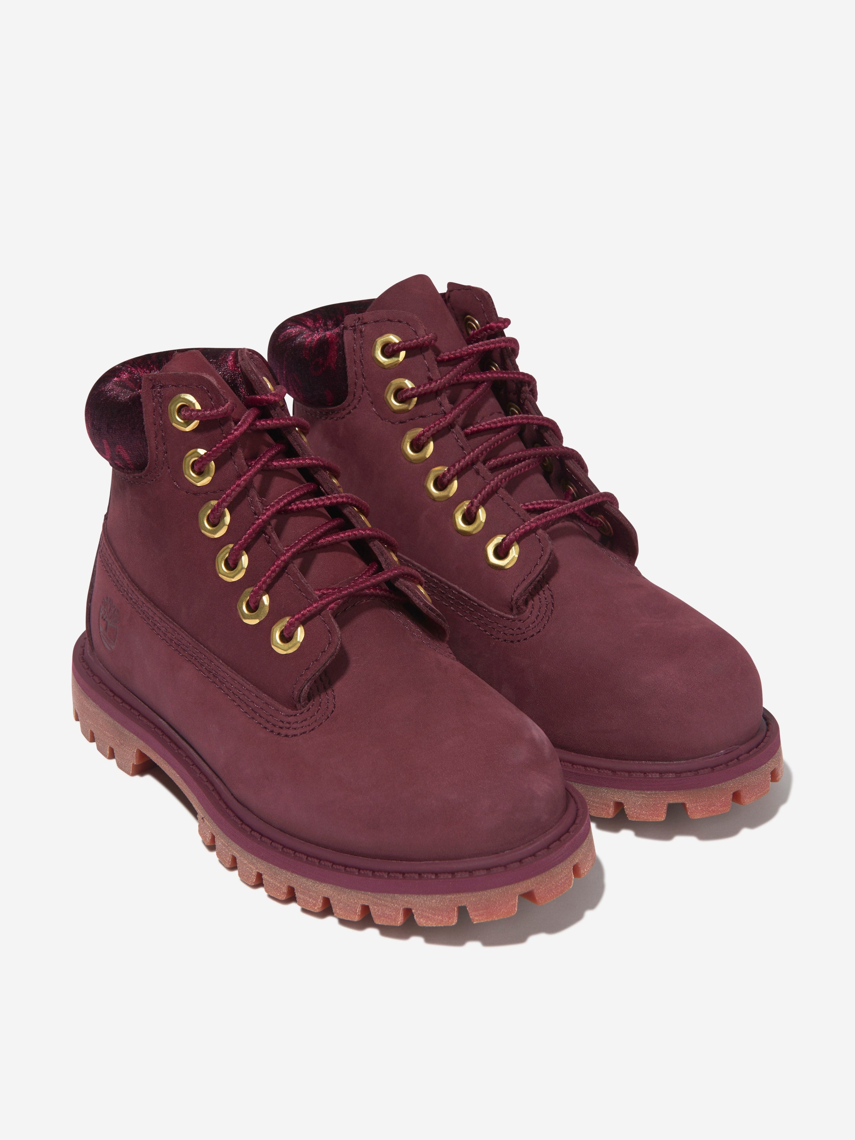 Timberland Girls Nubuck Premium 6 Inch Boots