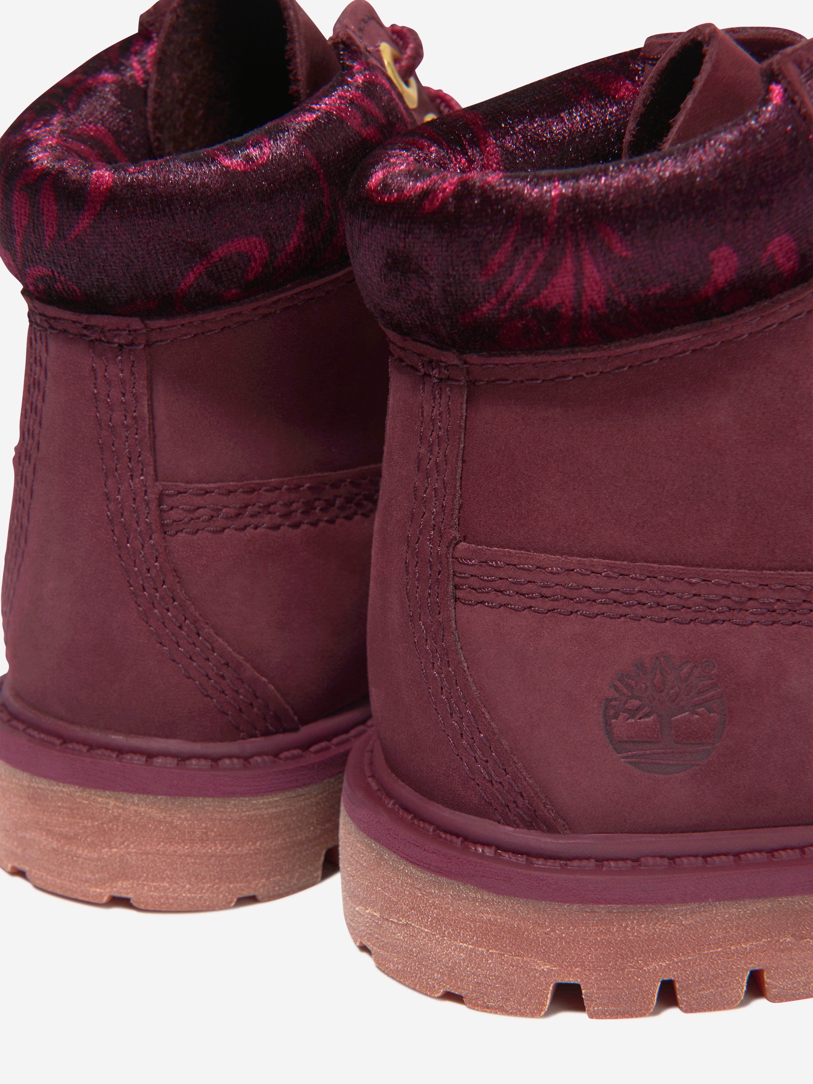 Timberland Girls Nubuck Premium 6 Inch Boots