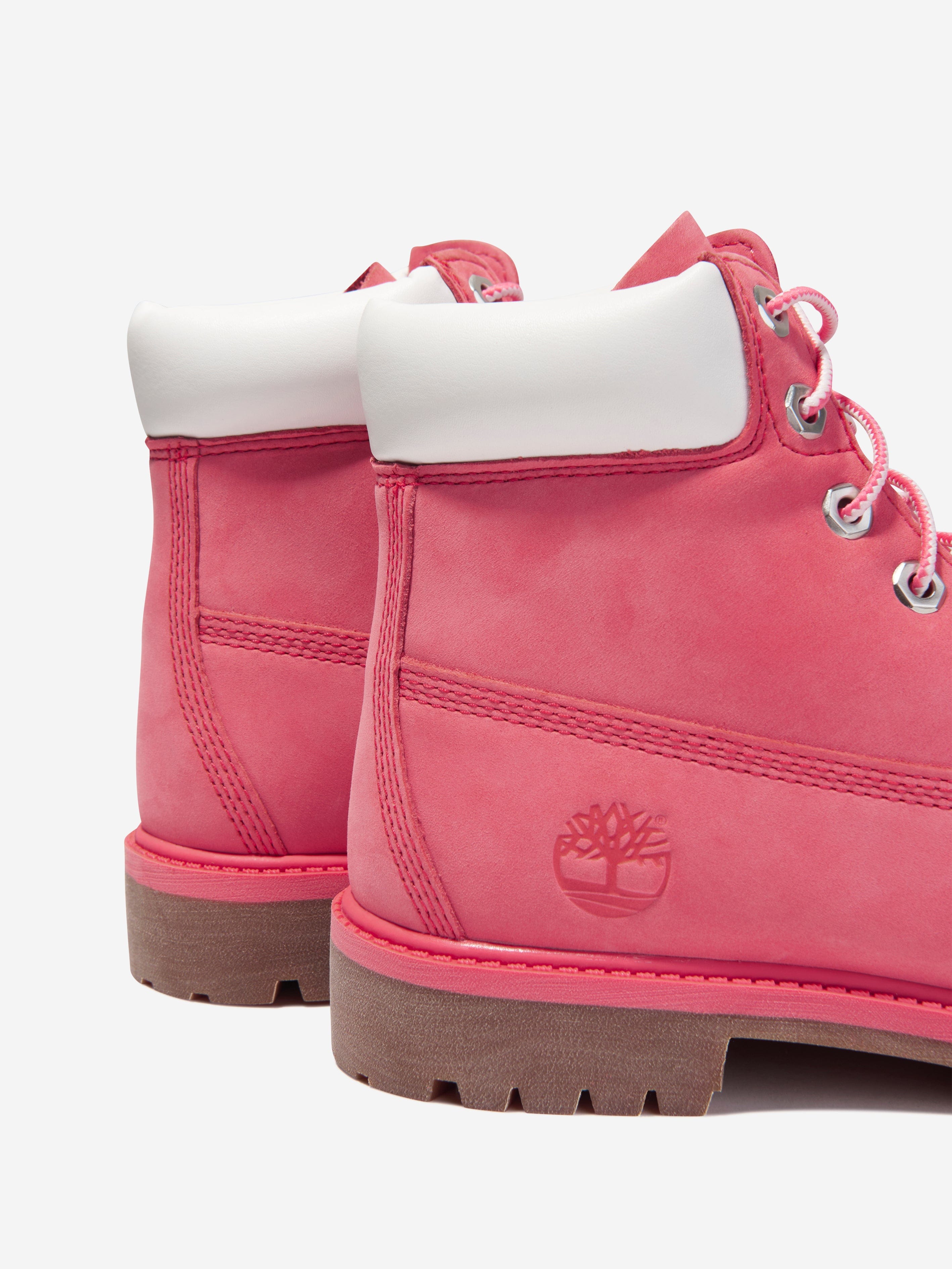 Timberland Girls Nubuck Premium 6 Inch Boots