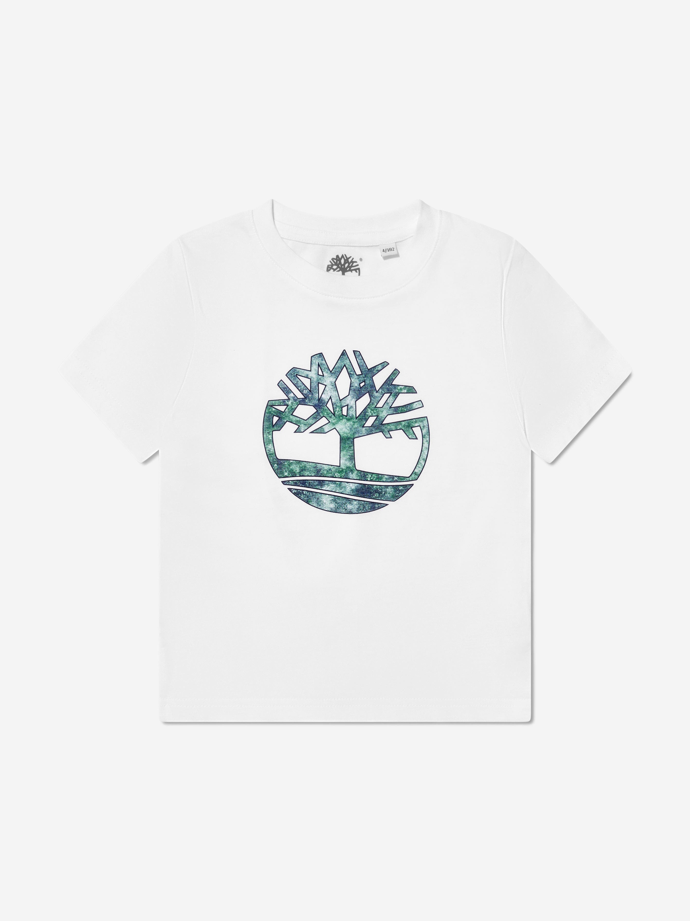 Timberland Boys Organic Cotton Logo T-Shirt