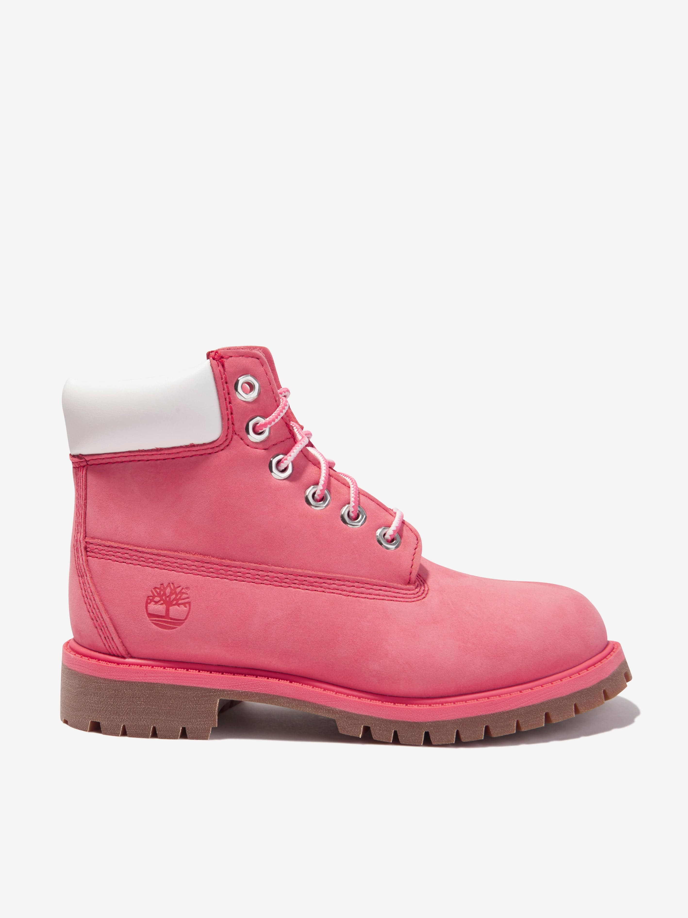 Timberland Girls Nubuck Premium 6 Inch Boots