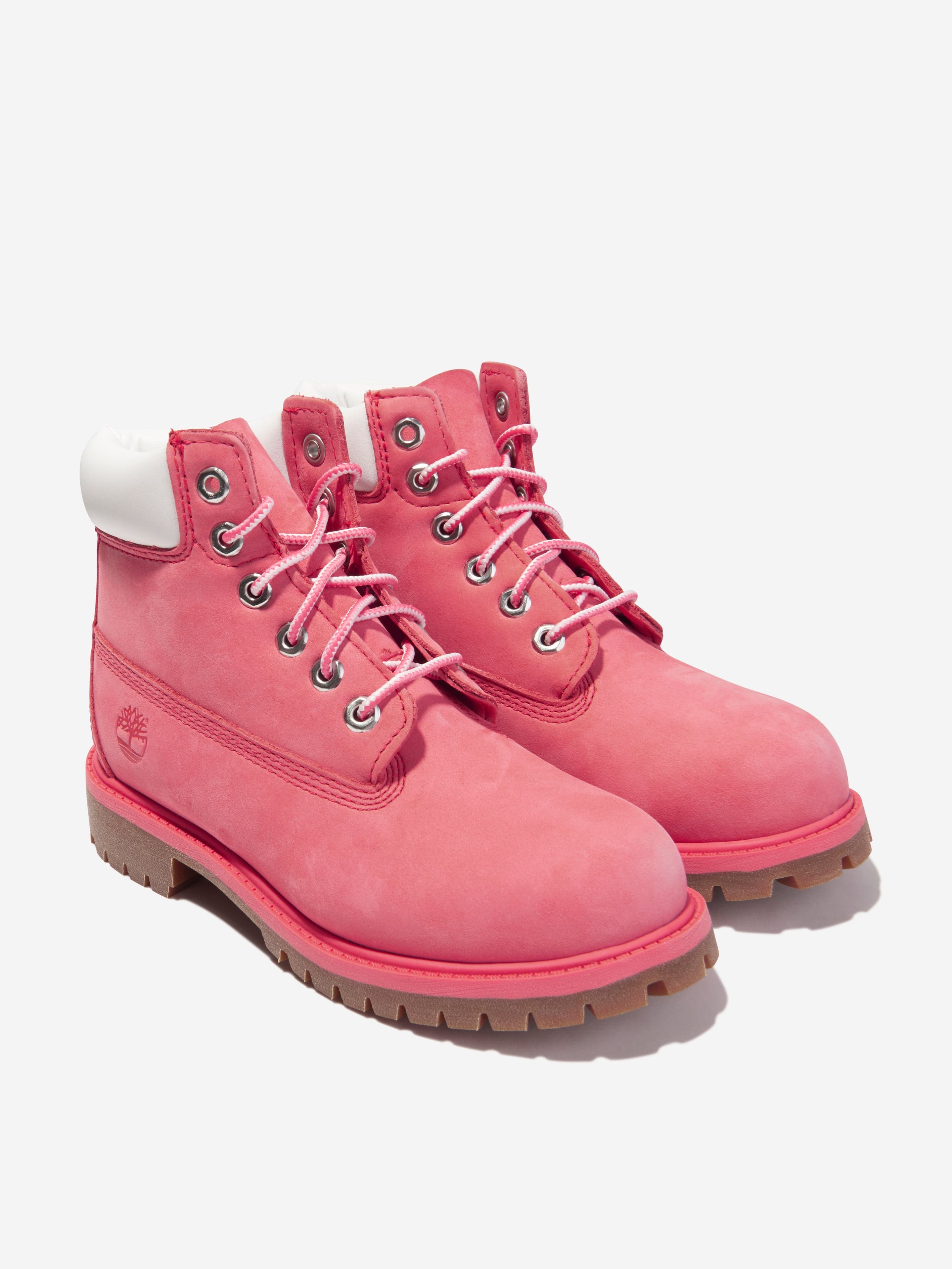 Timberland Girls Nubuck Premium 6 Inch Boots