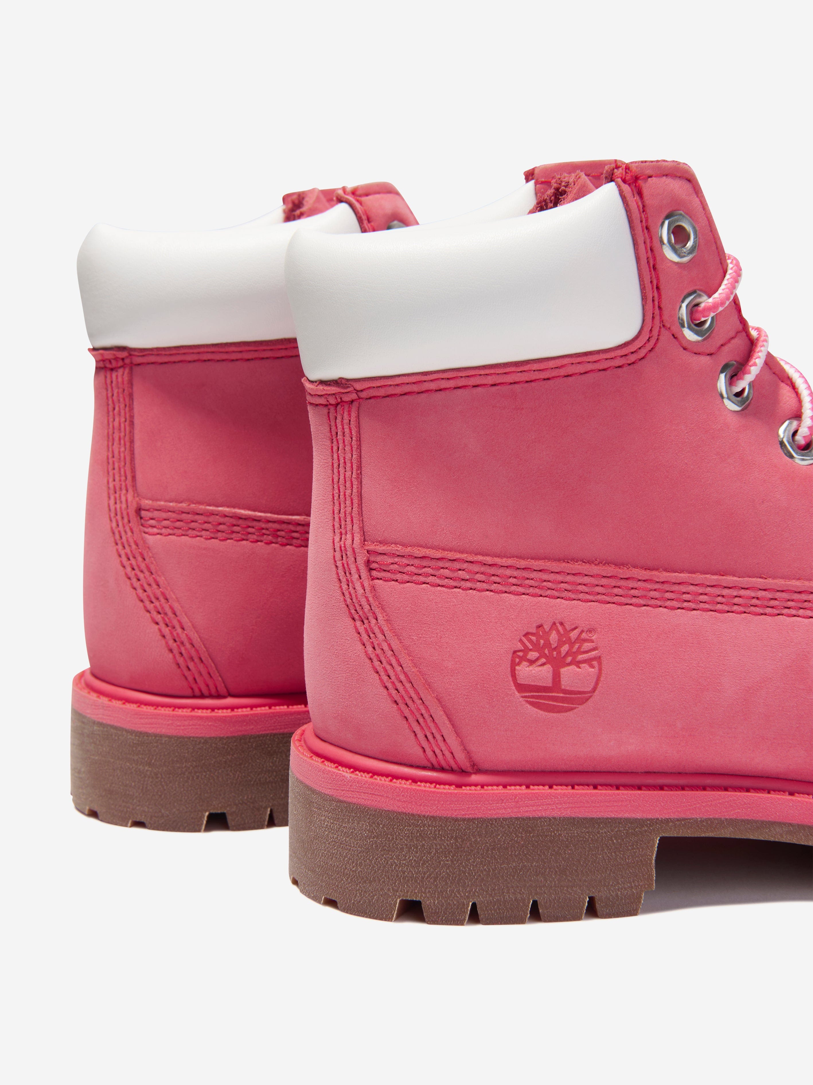 Timberland Girls Nubuck Premium 6 Inch Boots