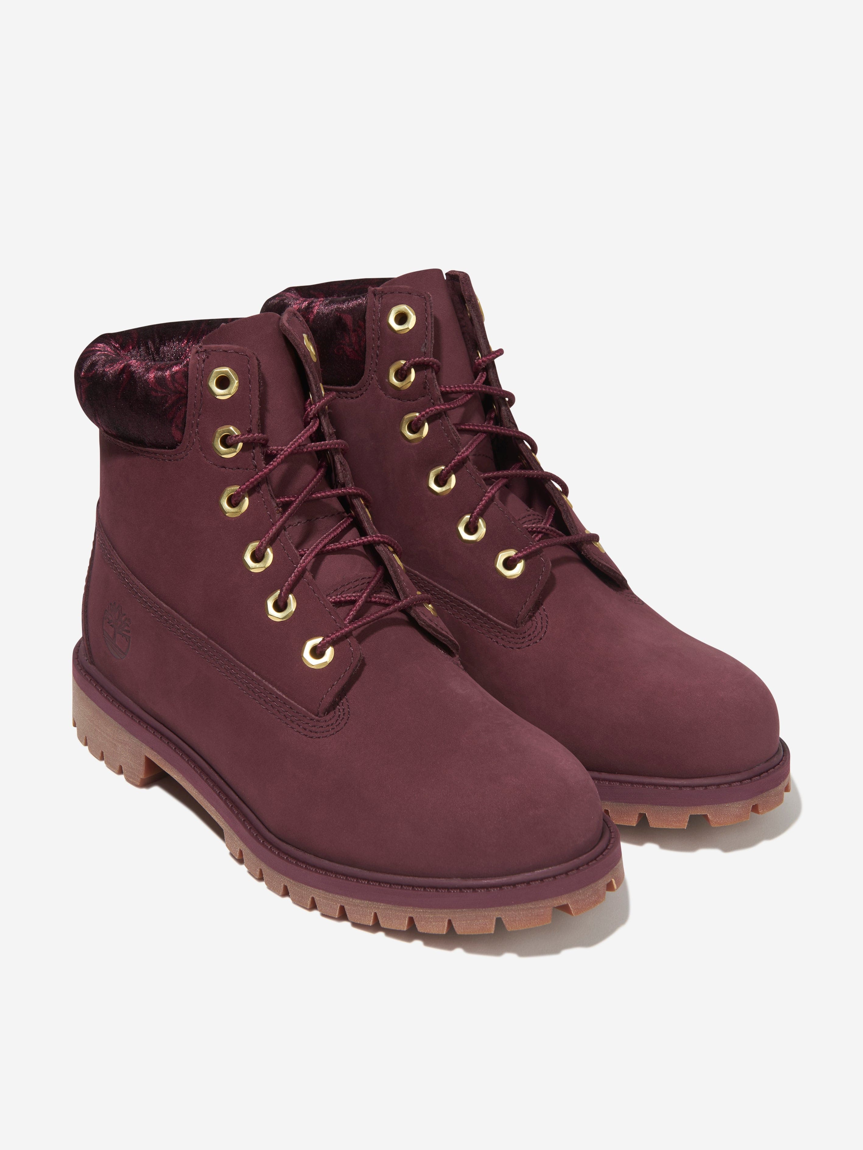 Timberland Girls Nubuck Premium 6 Inch Boots