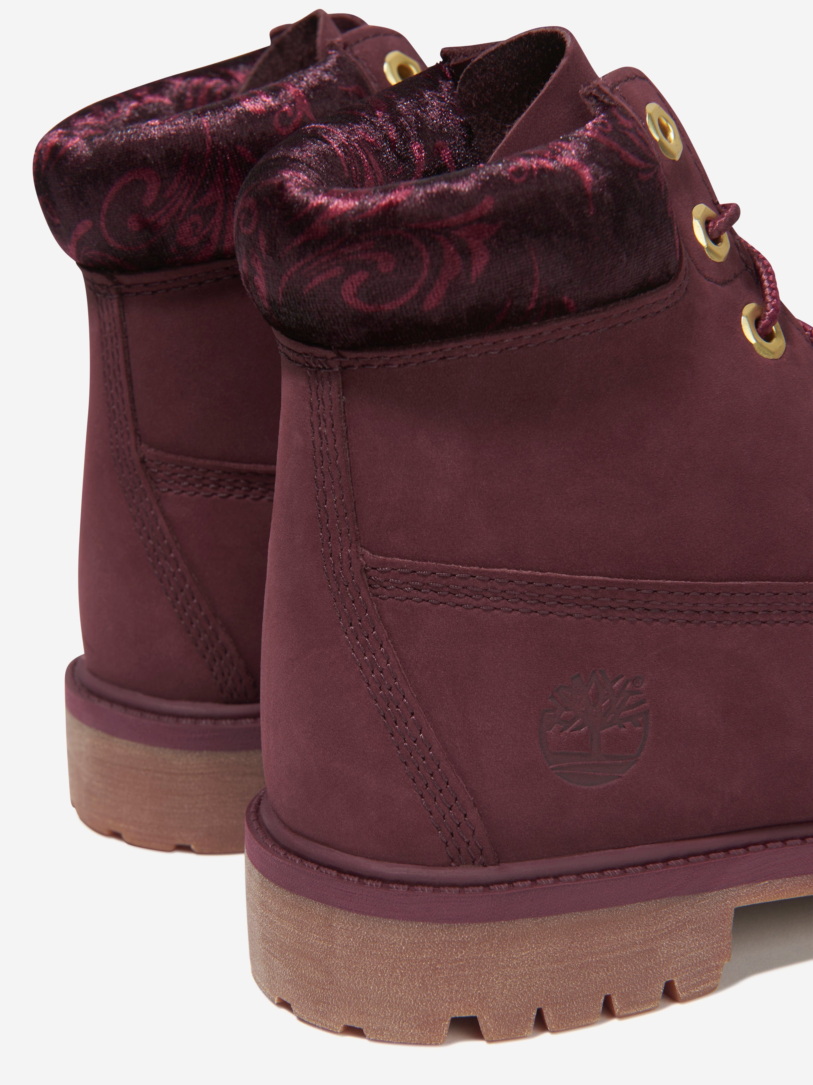 Timberland Girls Nubuck Premium 6 Inch Boots