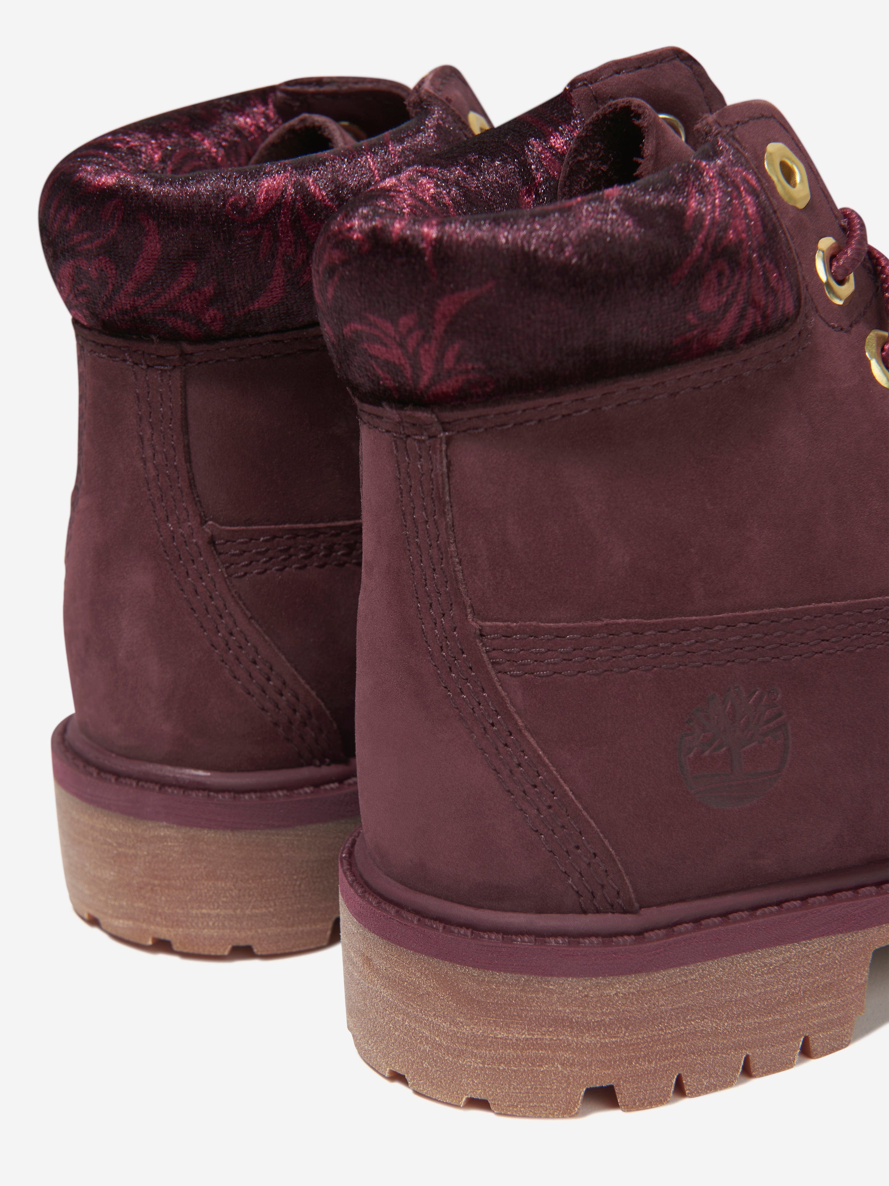 Timberland Girls Nubuck Premium 6 Inch Boots