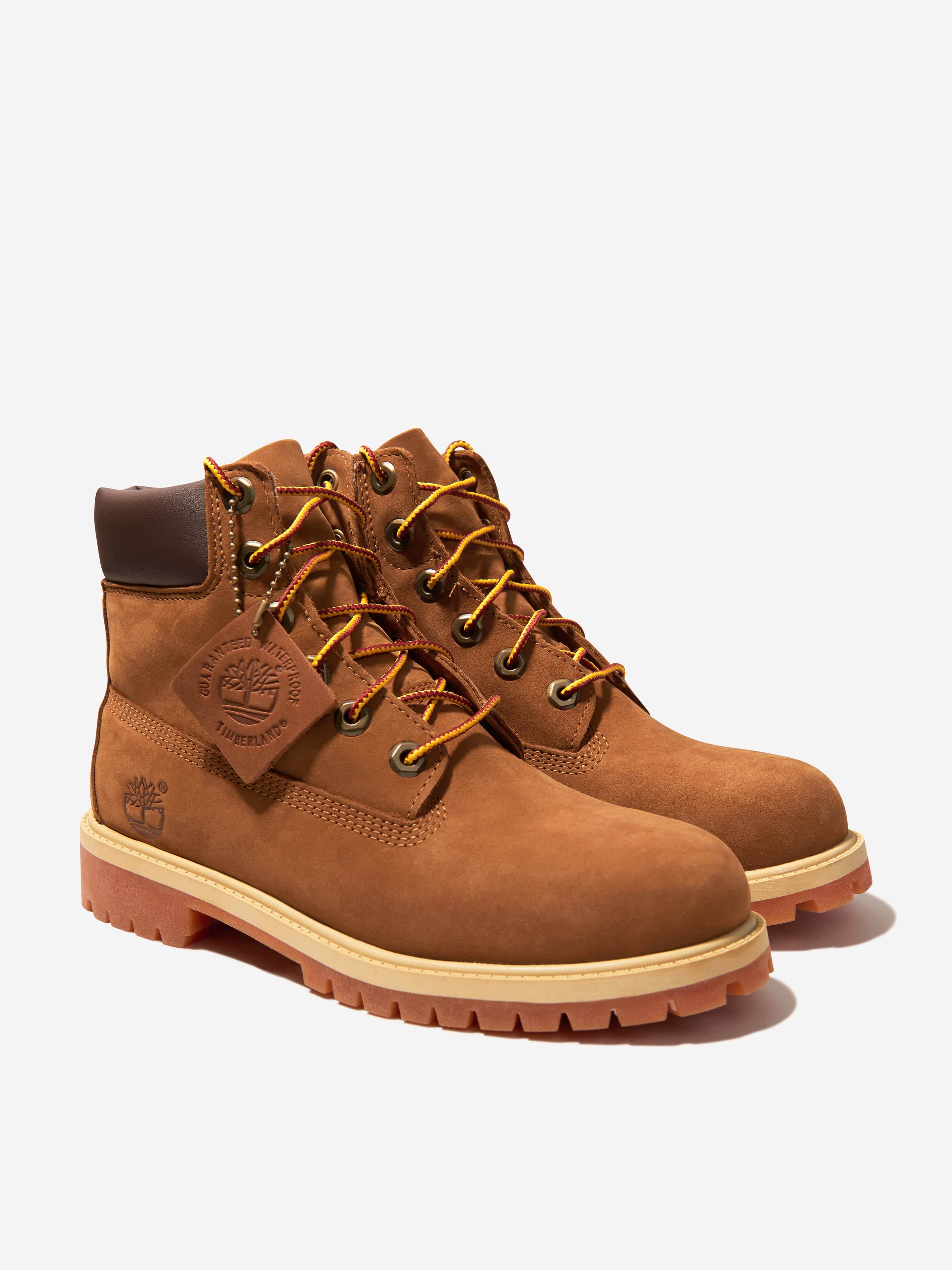 Timberland Kids Nubuck 6 Inch Premium Boots