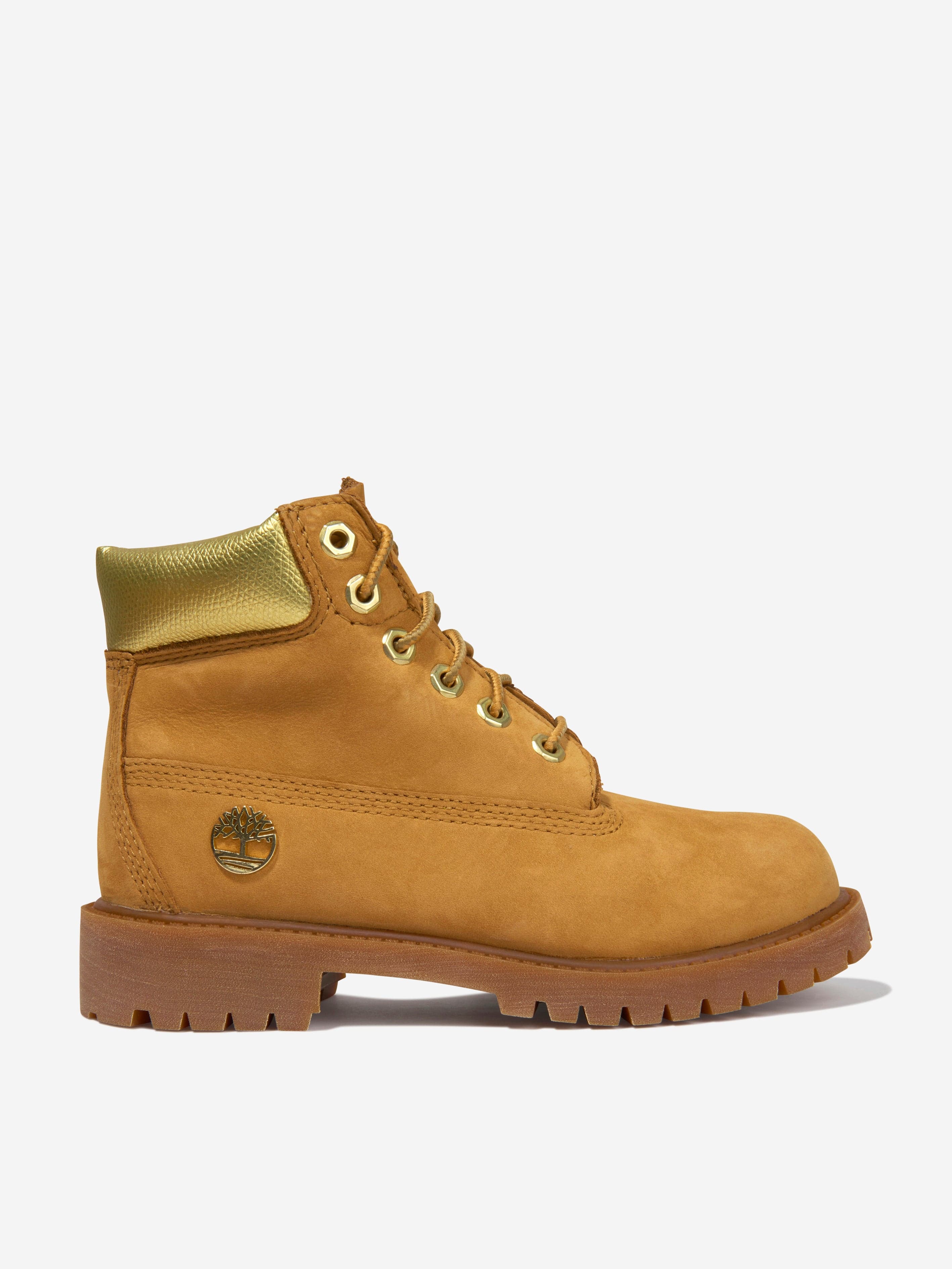 Timberland Kids Nubuck 6 Inch Premium Boots