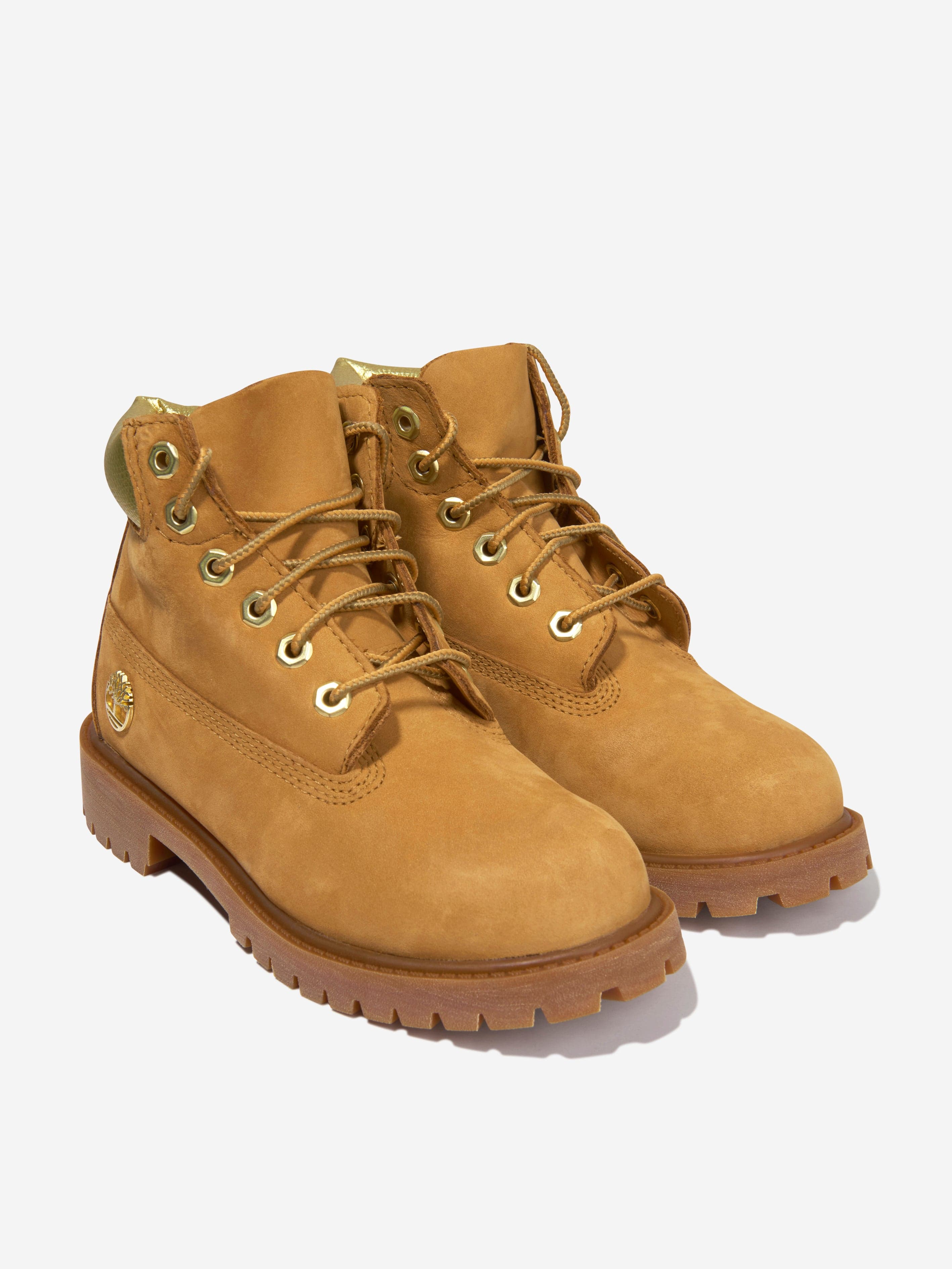 Timberland Kids Nubuck 6 Inch Premium Boots