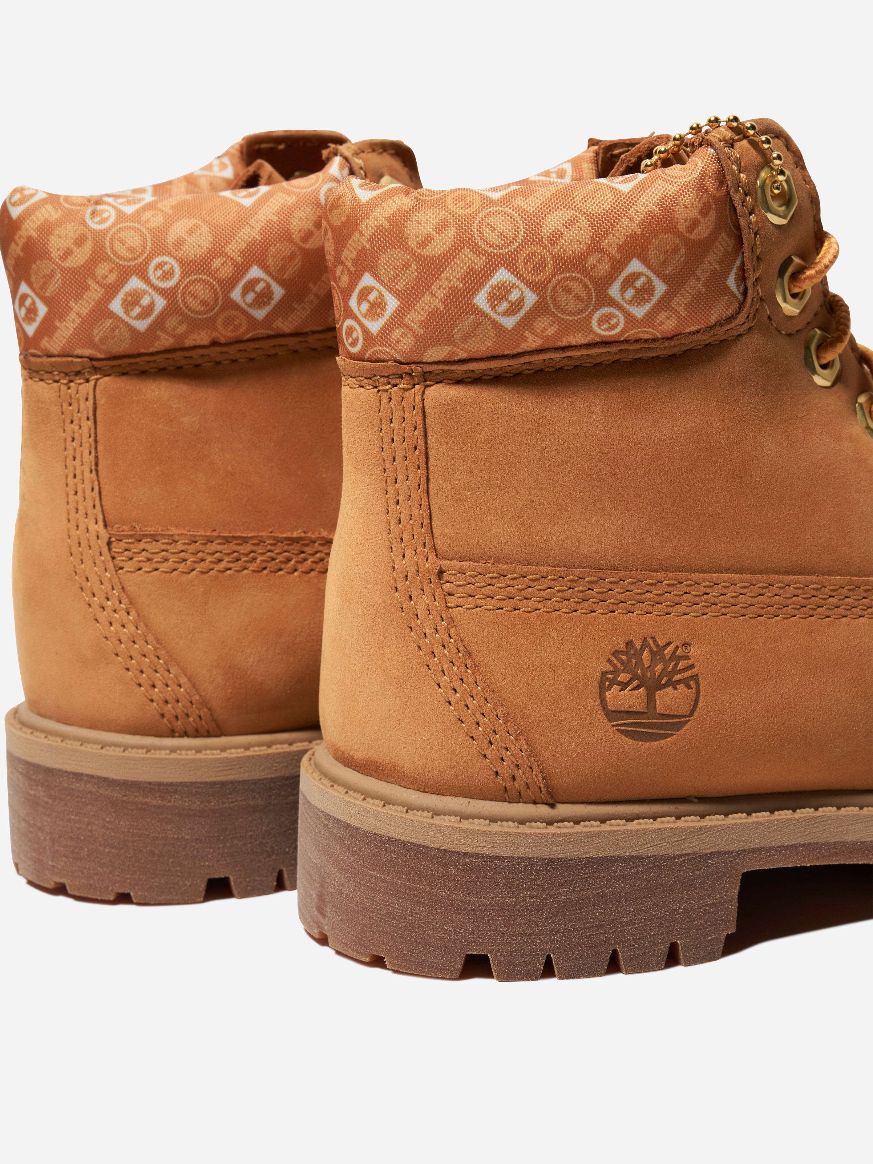 Timberland Kids Nubuck 6 Inch Premium Boots