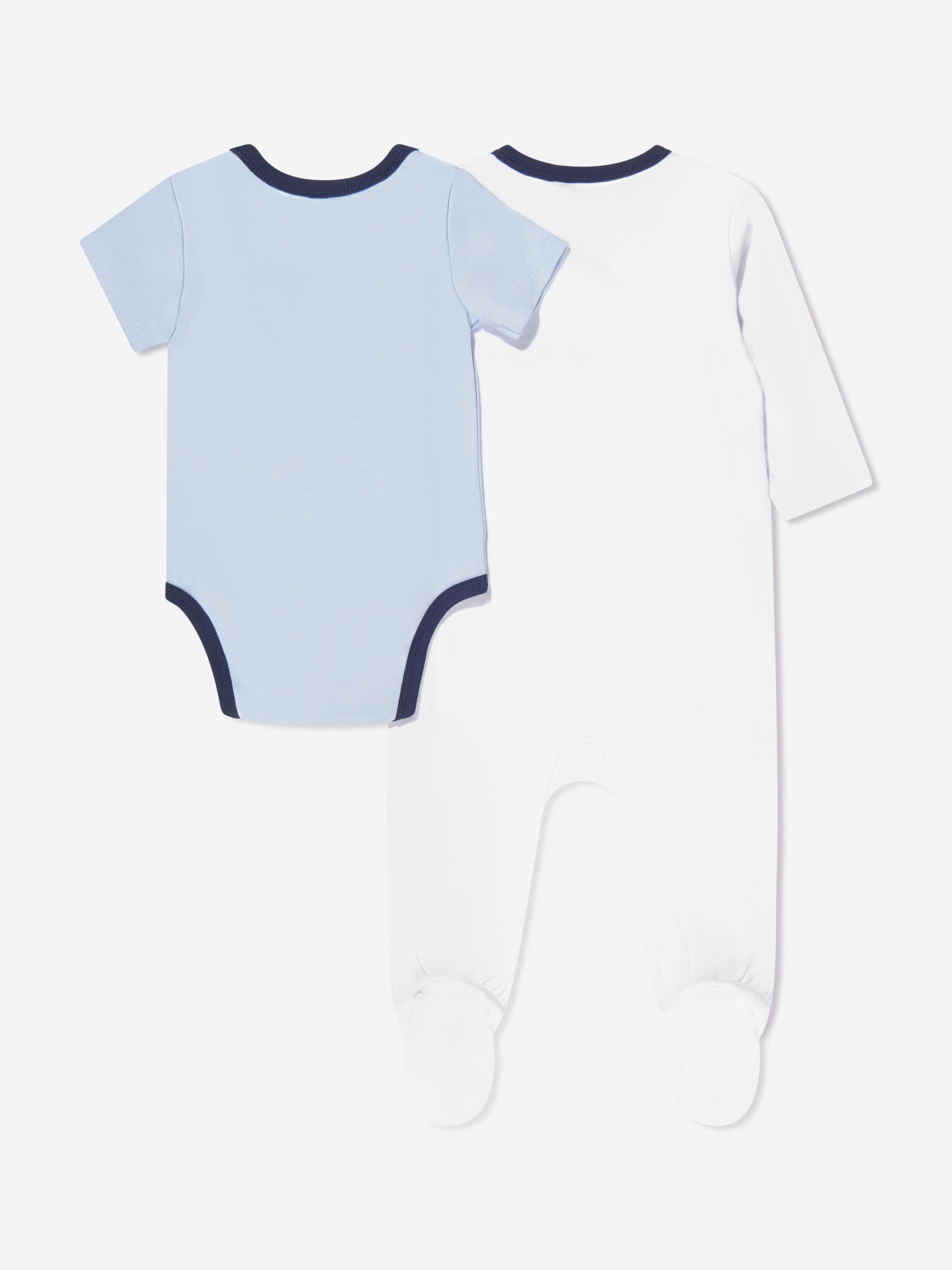 Timberland Baby Boys Bodysuit And Babygrow Set in White