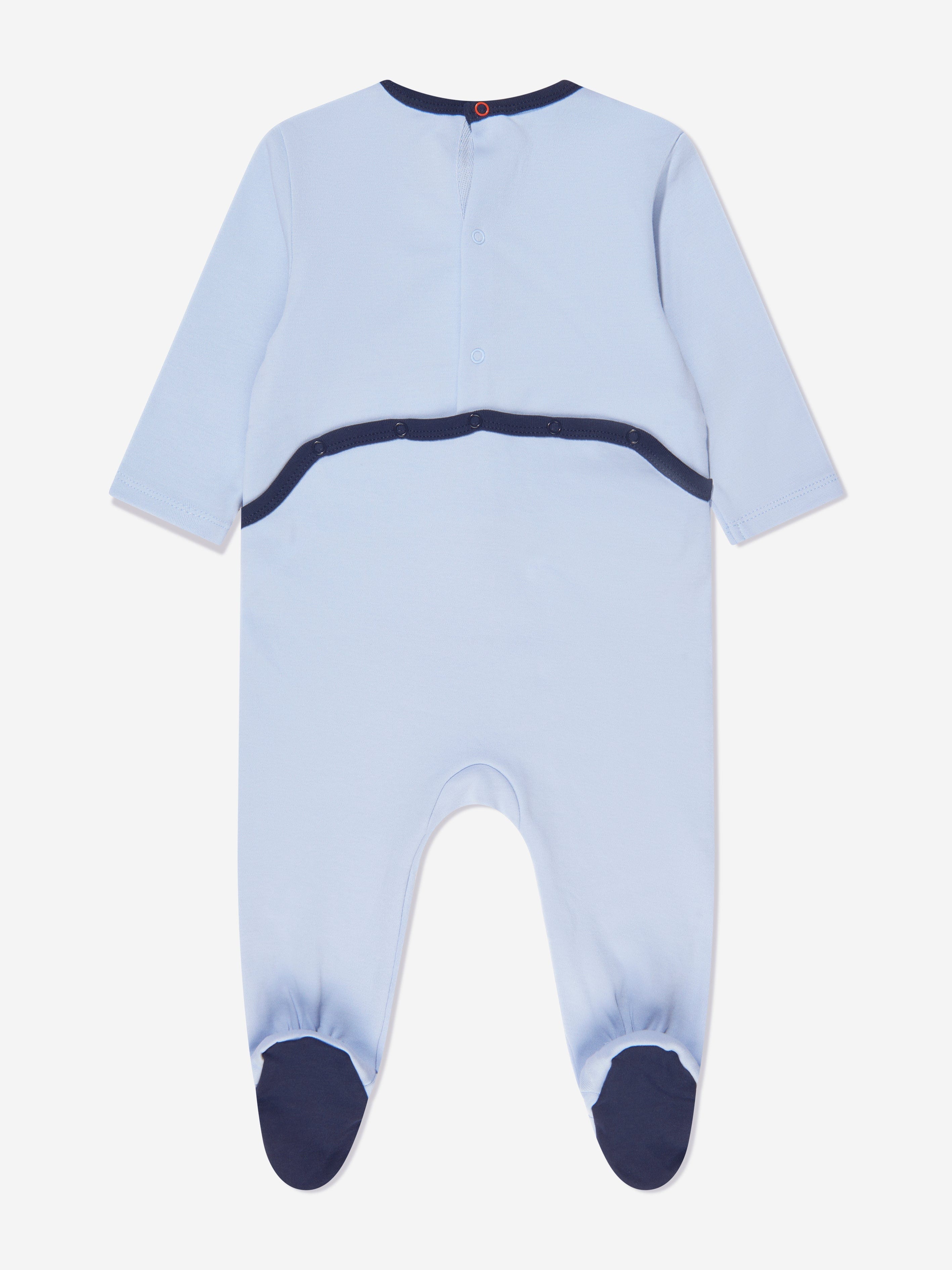 Timberland Baby Boys Babygrow And Hat Set in Blue