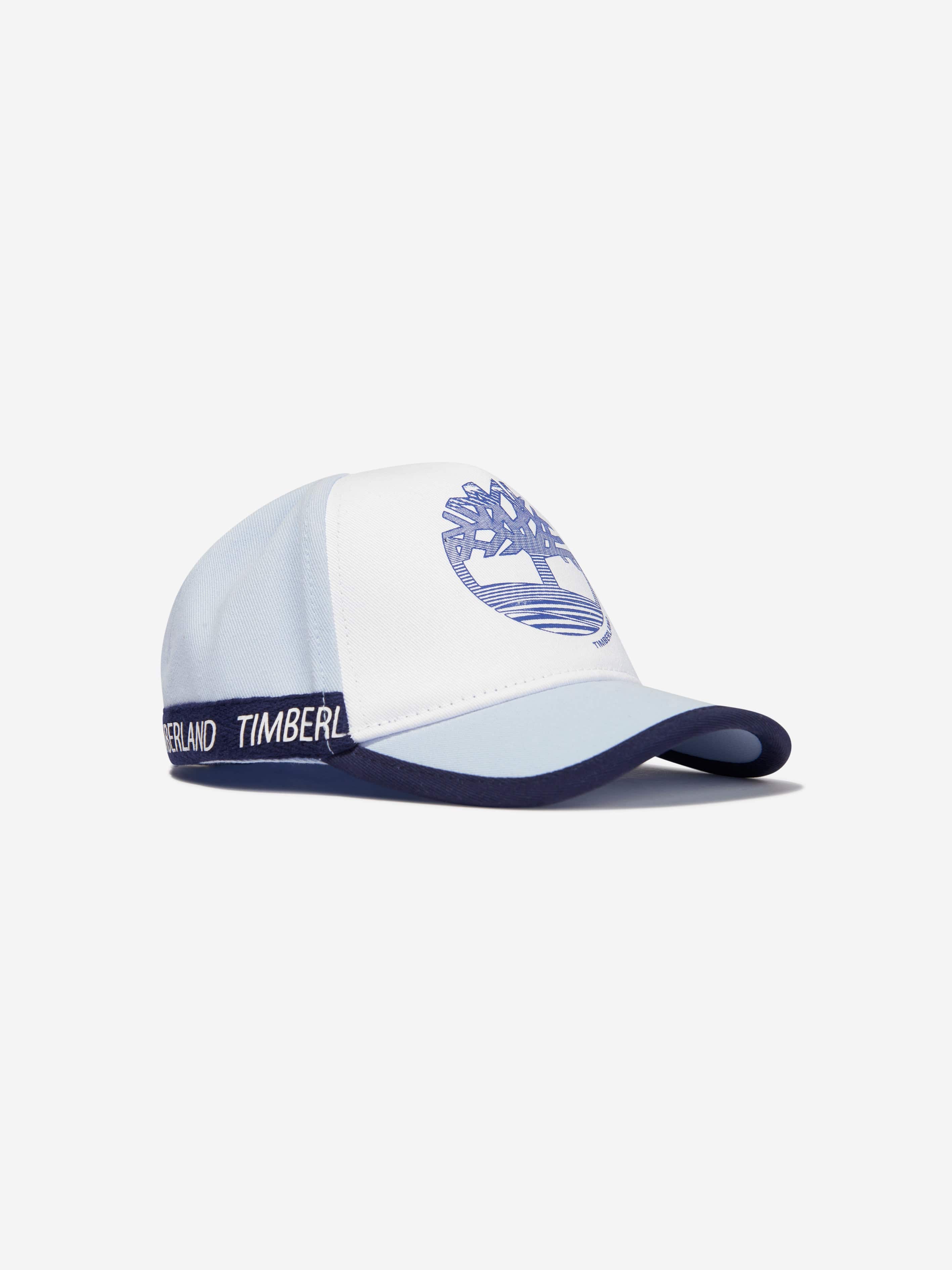 Timberland Baby Boys Logo Cap in Blue