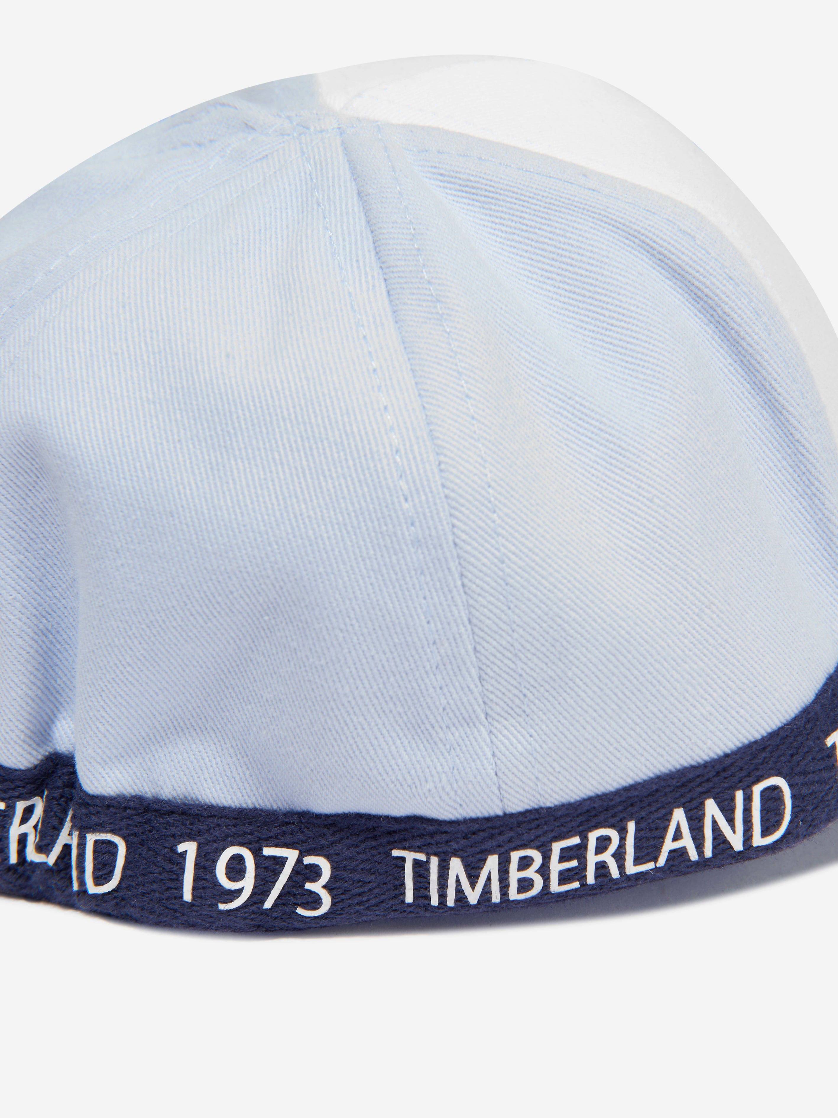 Timberland Baby Boys Logo Cap in Blue