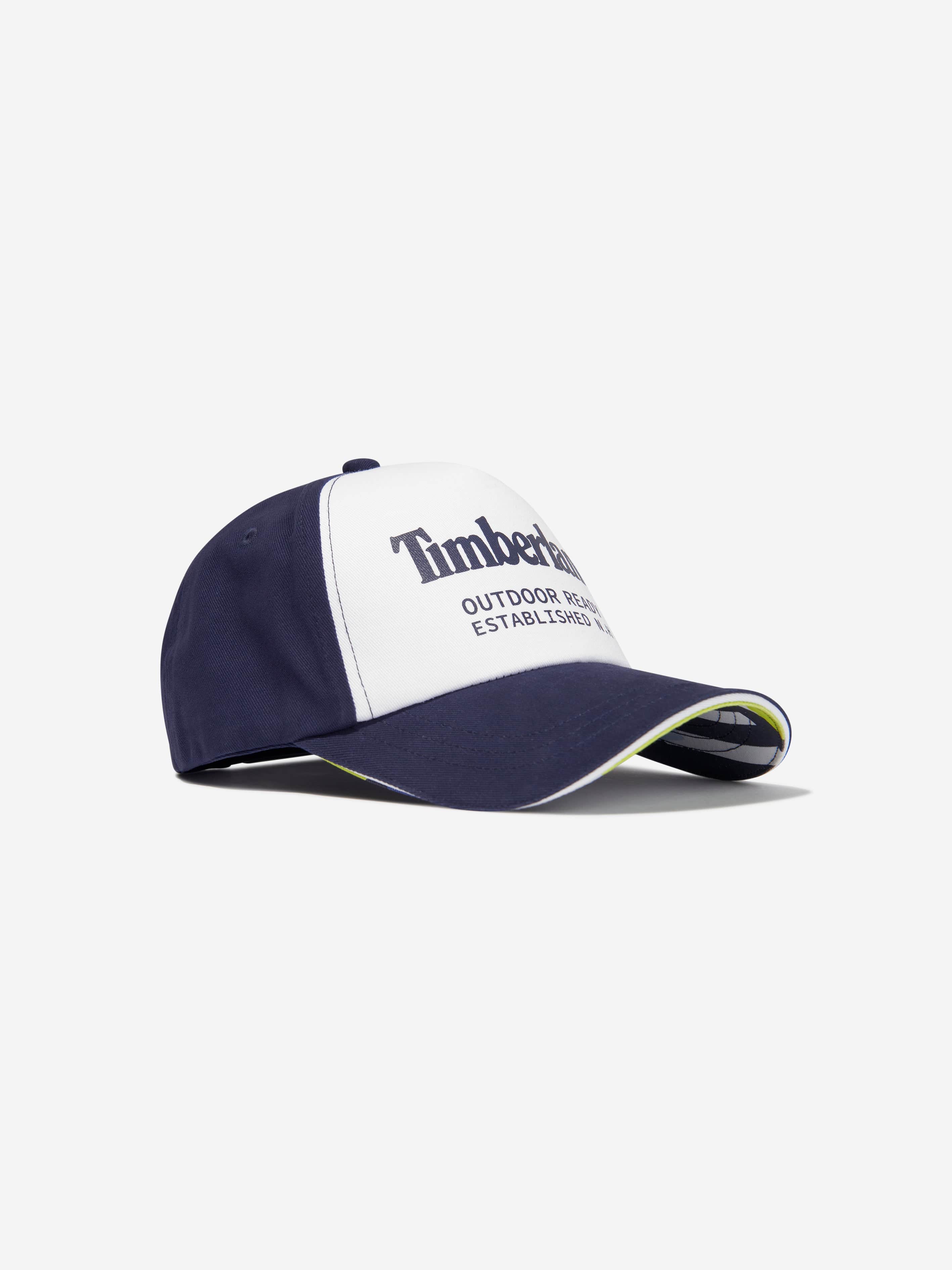 Timberland Boys Logo Cap in Blue