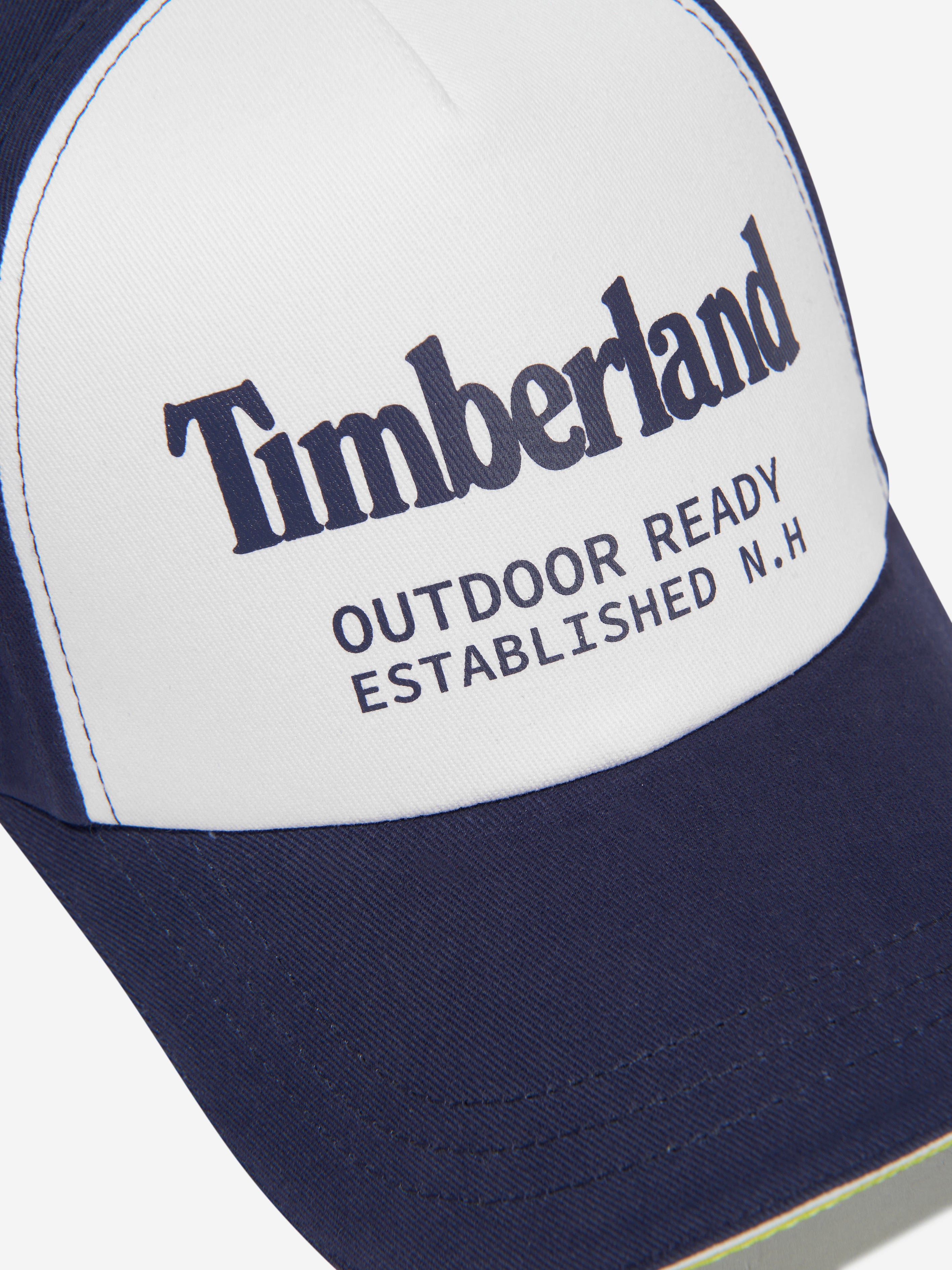 Timberland Boys Logo Cap in Blue