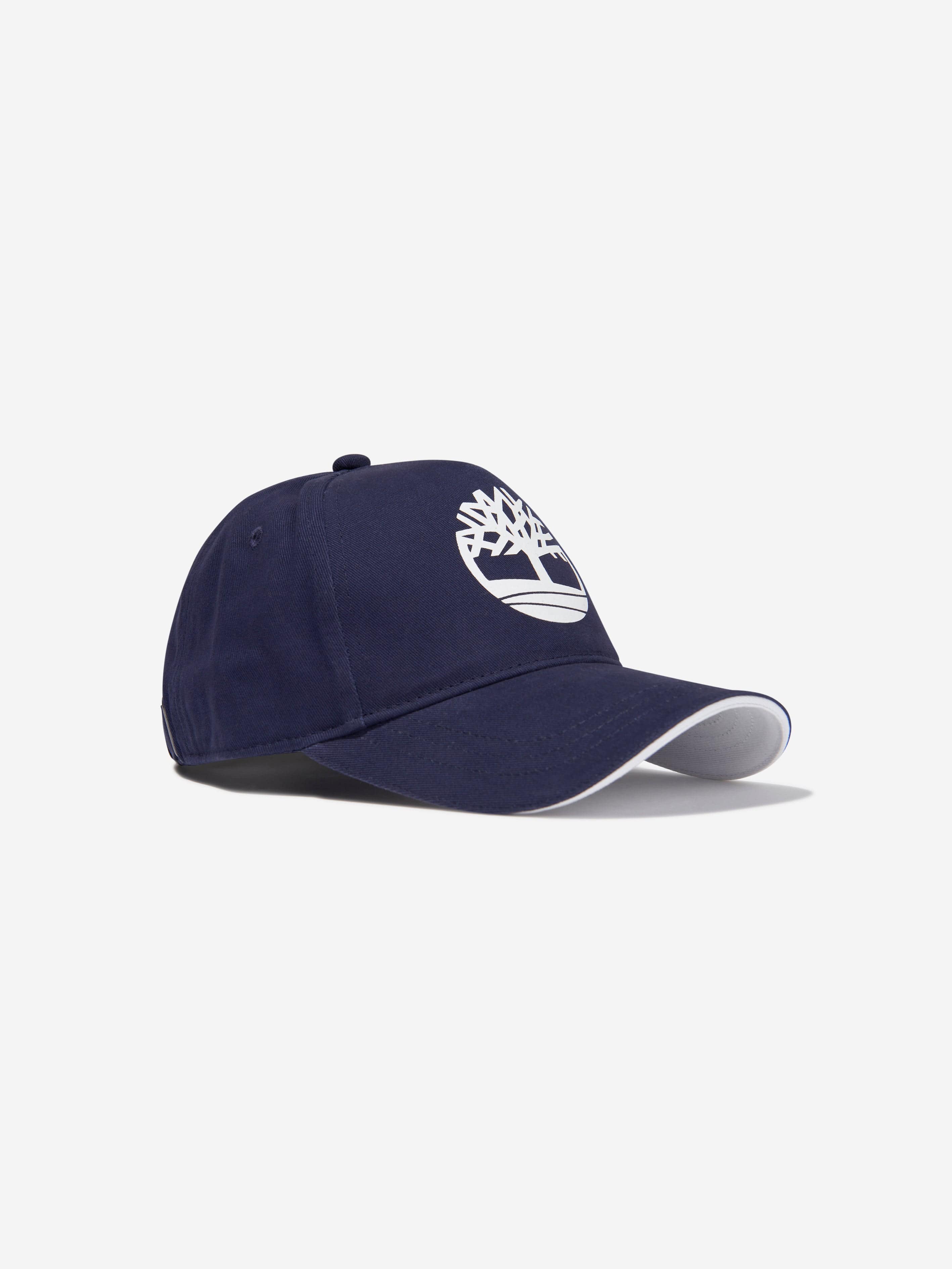 Timberland Boys Logo Cap in Navy