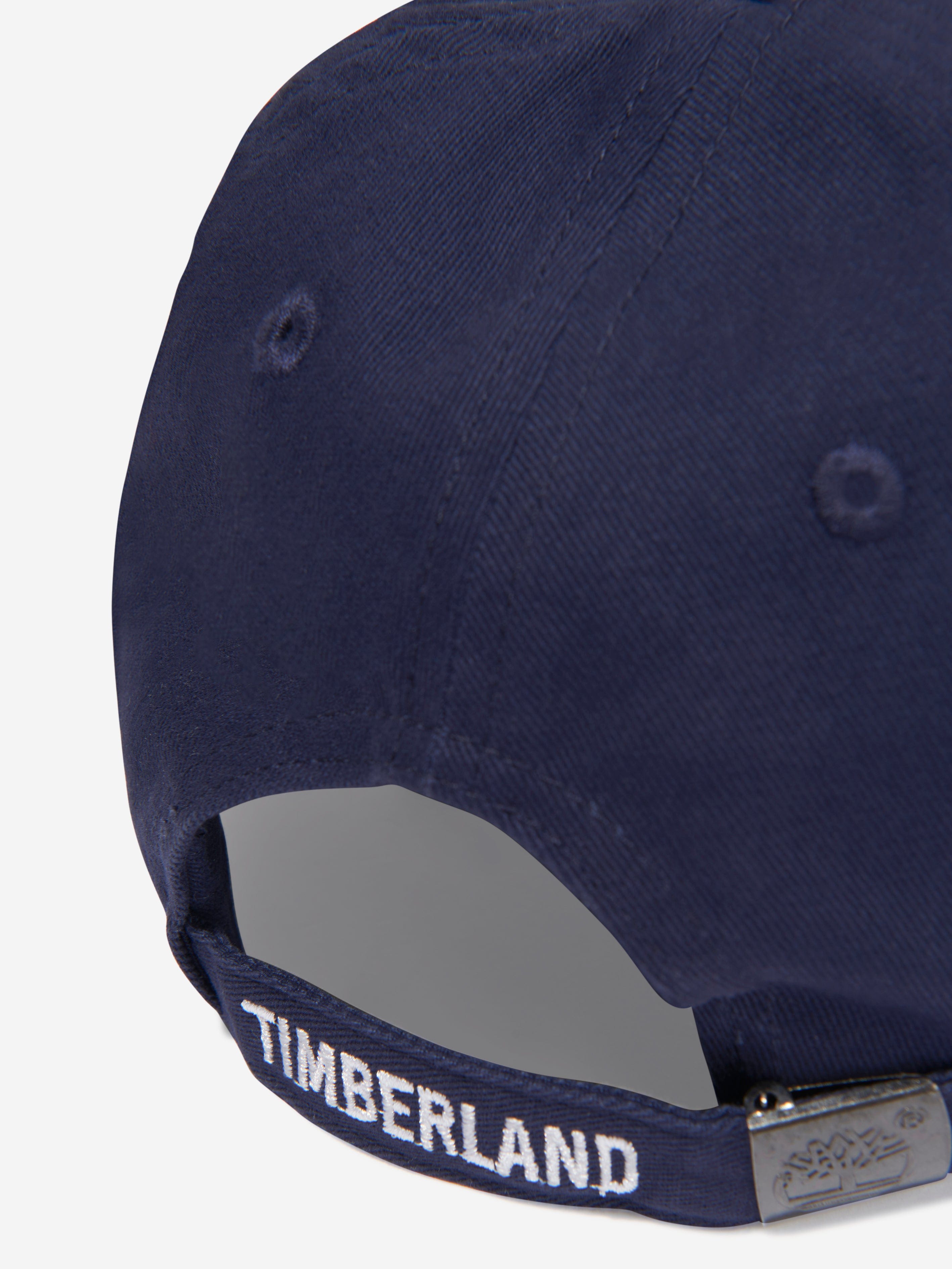 Timberland Boys Logo Cap in Navy