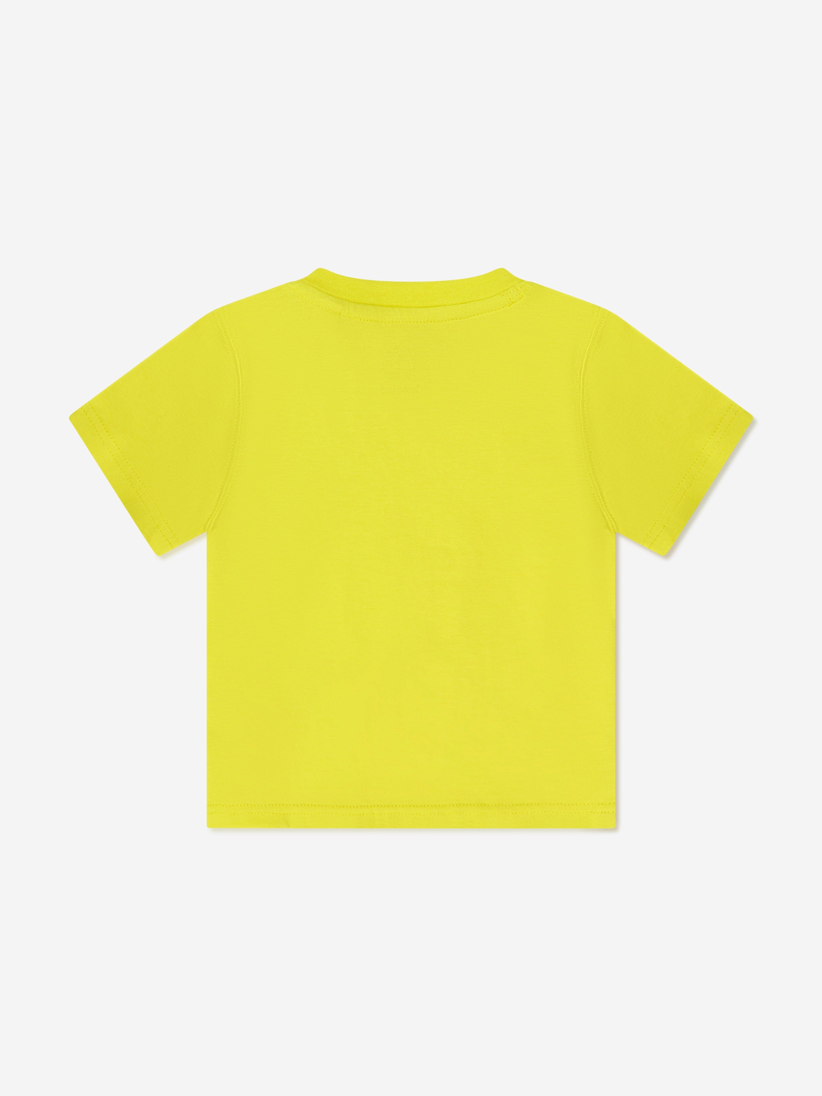 Timberland Baby Boys Organic Cotton T-Shirt in Lime