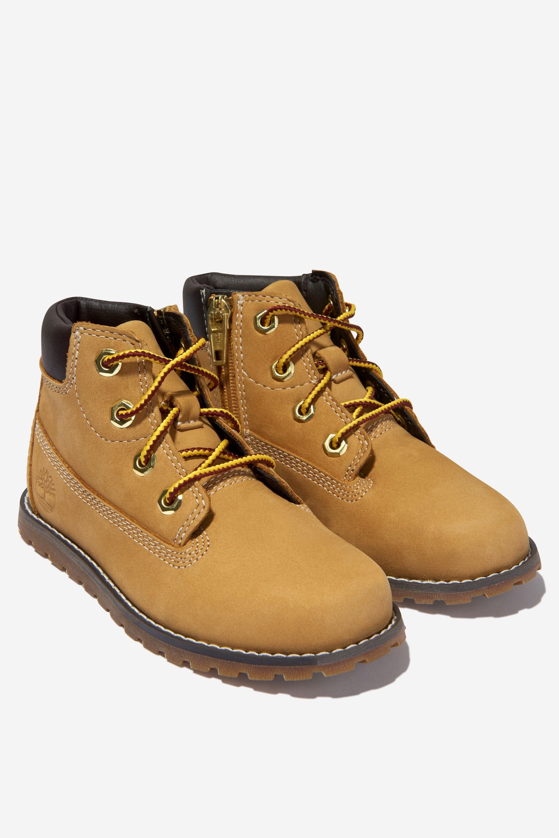 Timberland Kids Nubuck 6 Inch Pokey Pine Boots