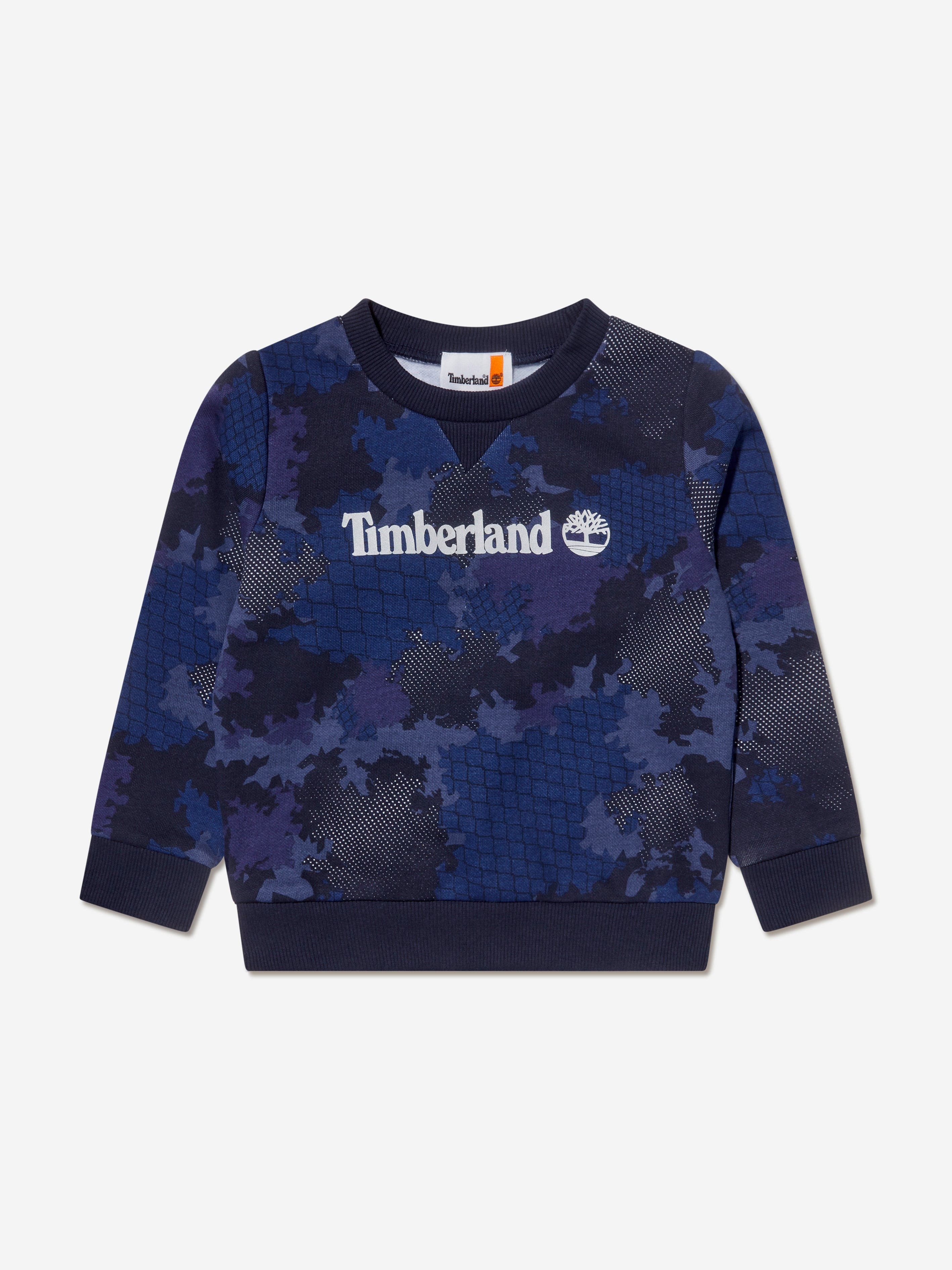 Timberland Boys Logo Print Sweatshirt