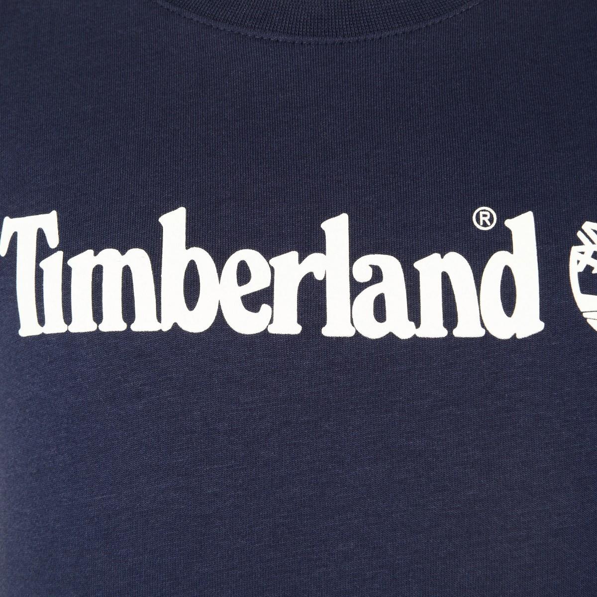 Timberland Boys Organic Cotton Logo T-Shirt