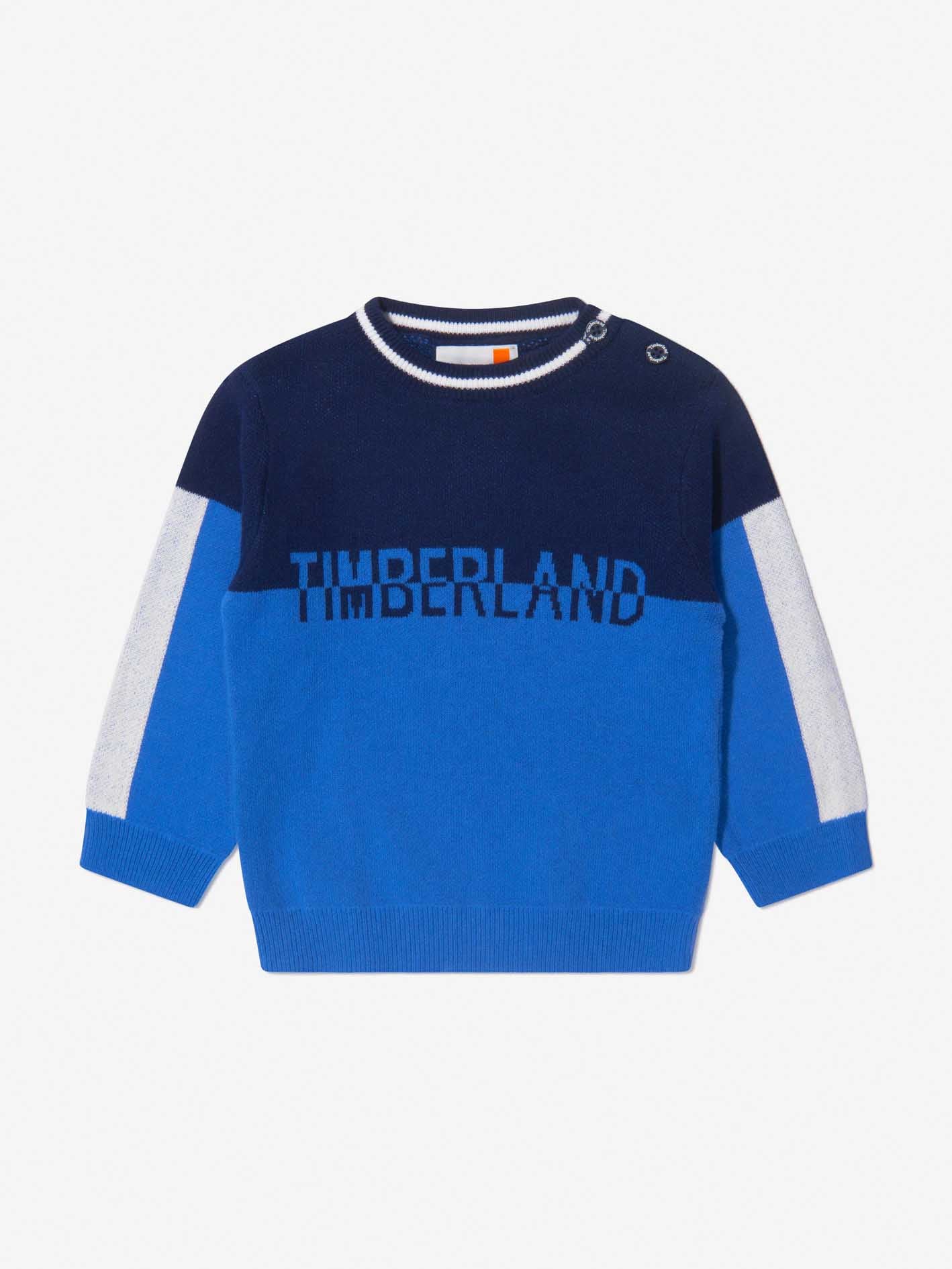 Timberland Baby Boys Cotton Logo Sweater