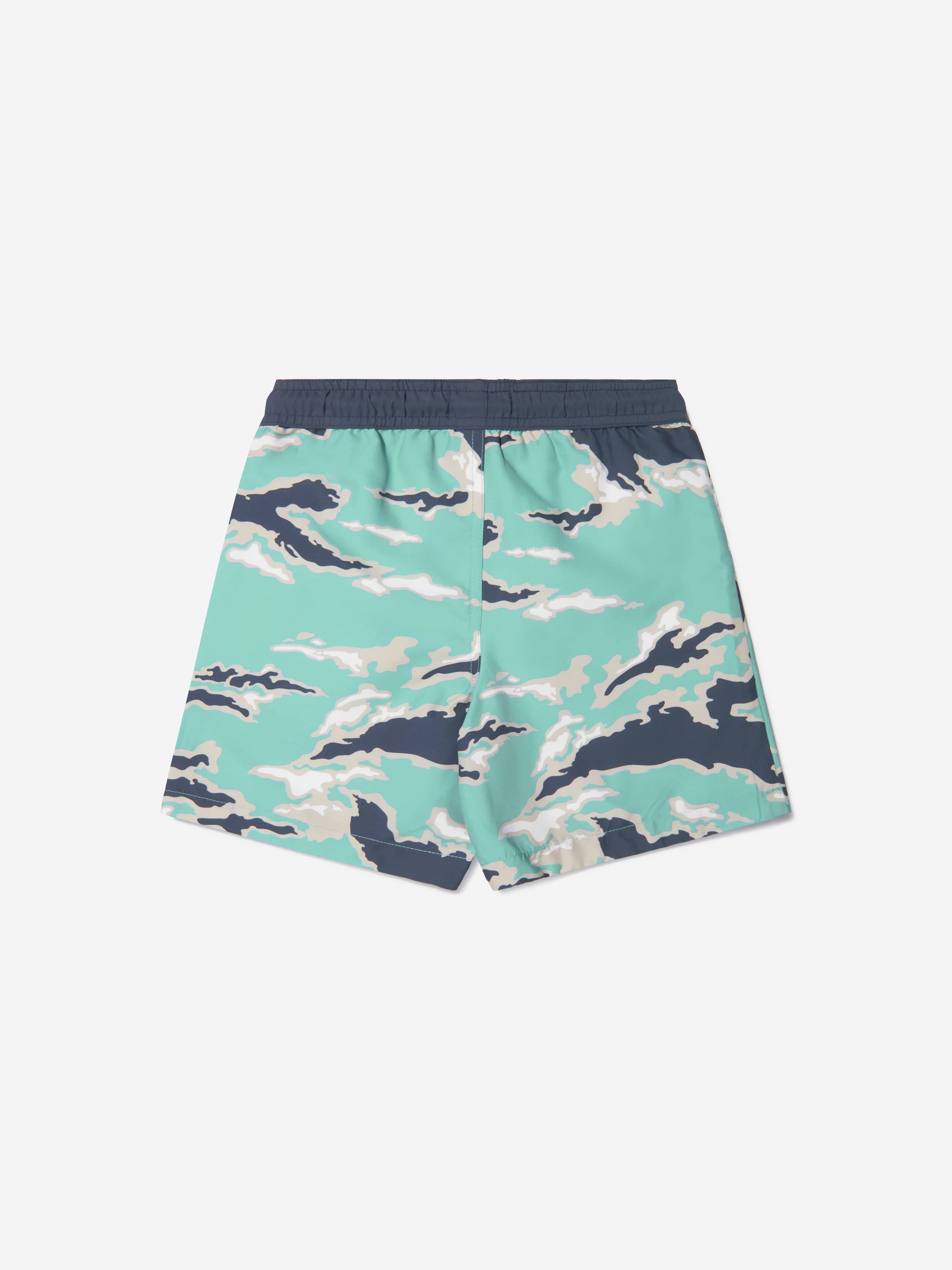 Timberland Boys Quick Dry Patterned Swim Shorts