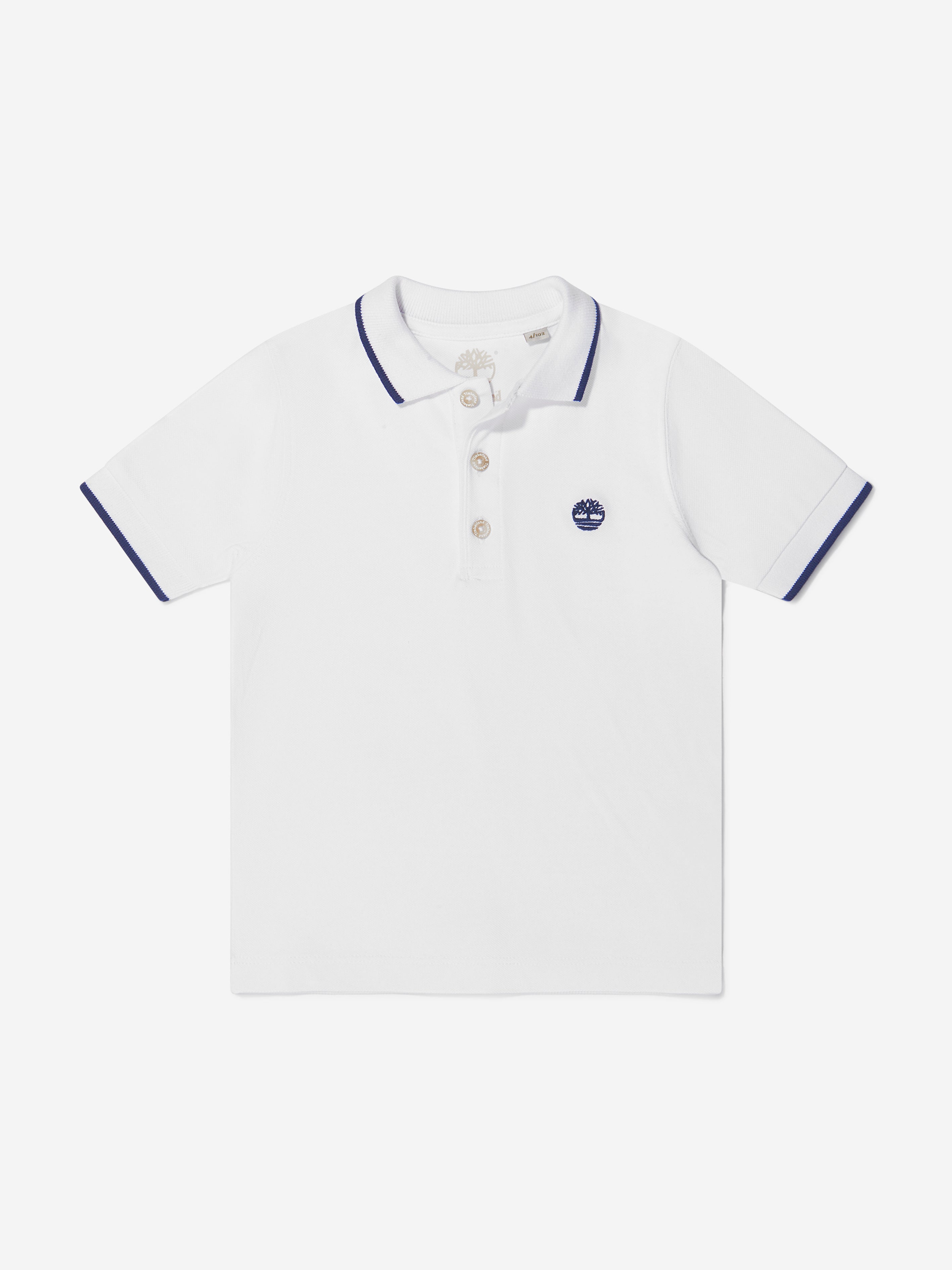 Timberland Boys Organic Cotton Logo Polo Shirt