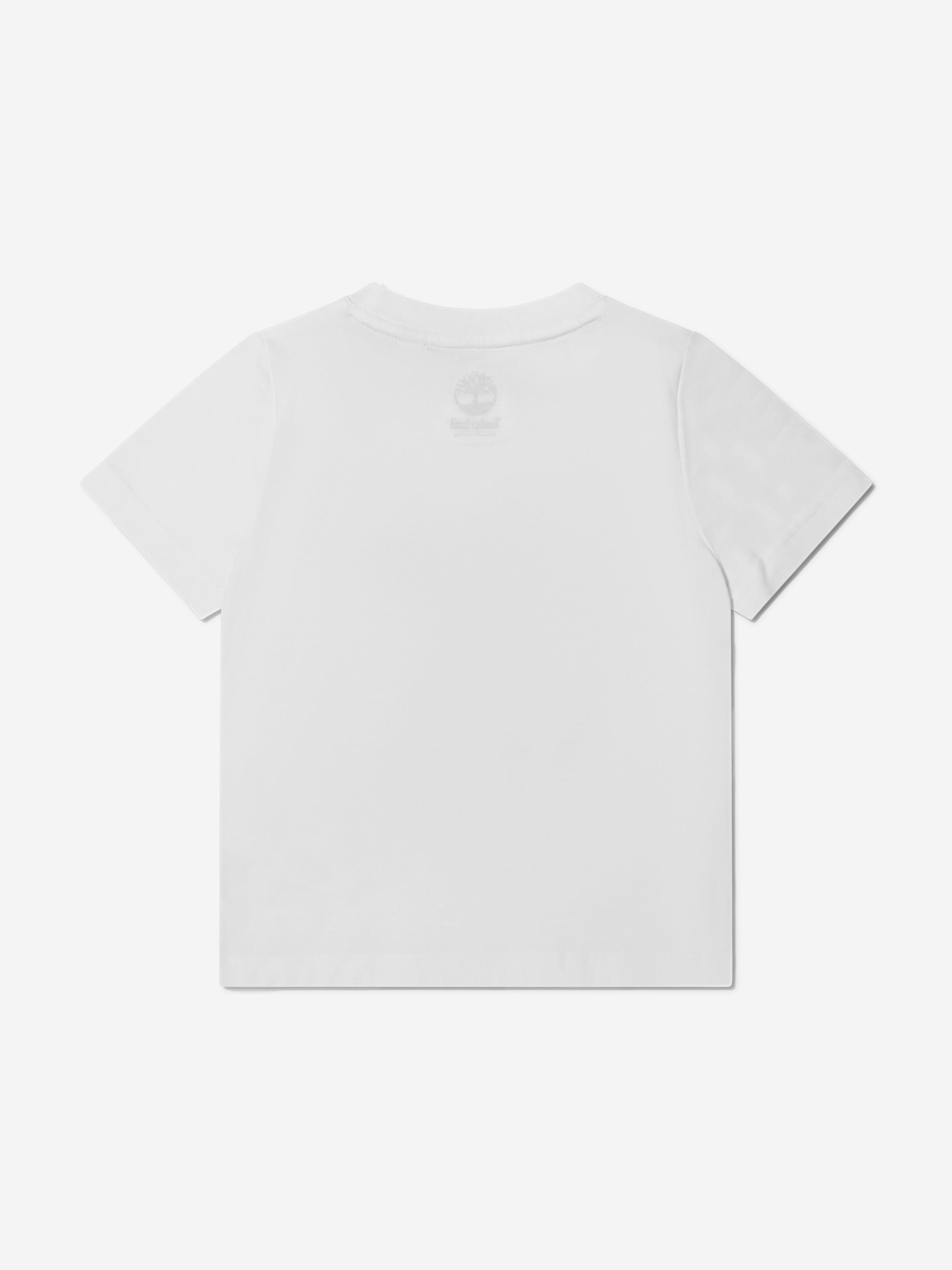 Timberland Boys Organic Cotton Jersey Logo T-Shirt