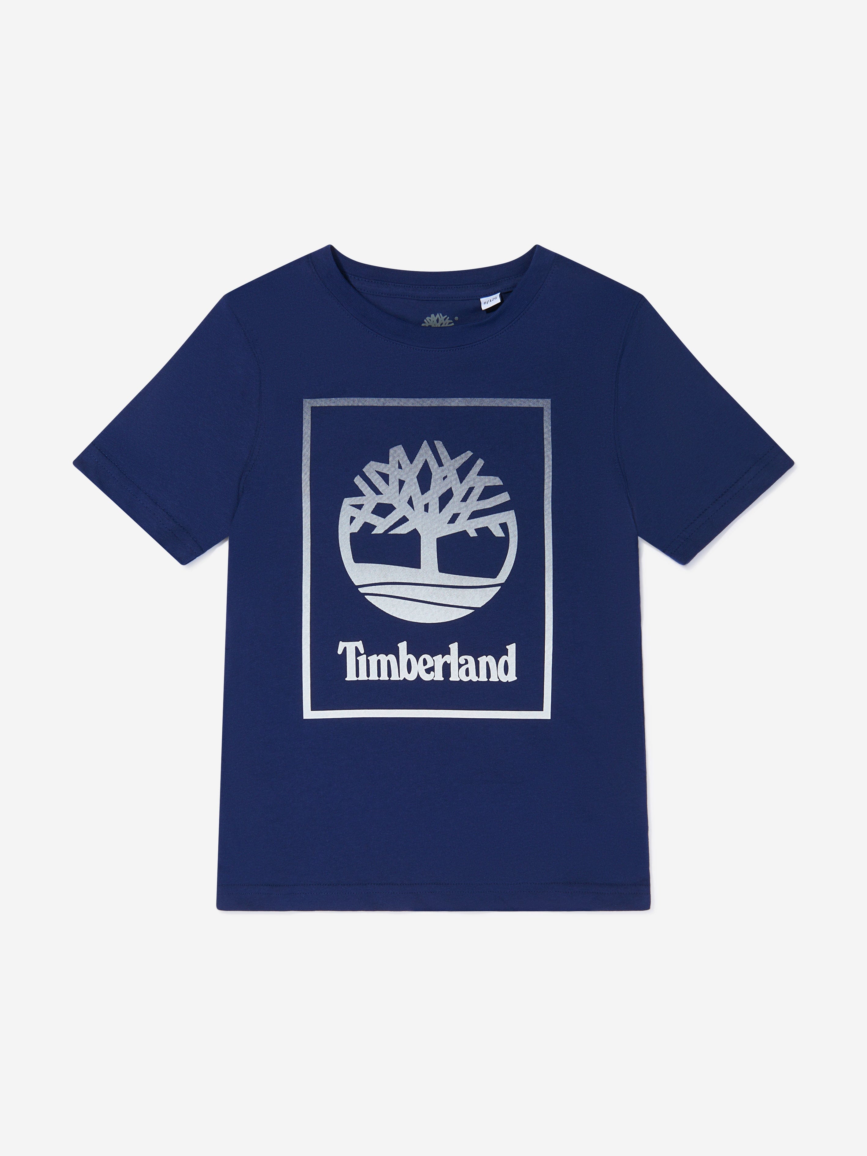 Timberland Boys Organic Cotton T-Shirt And Shorts Set