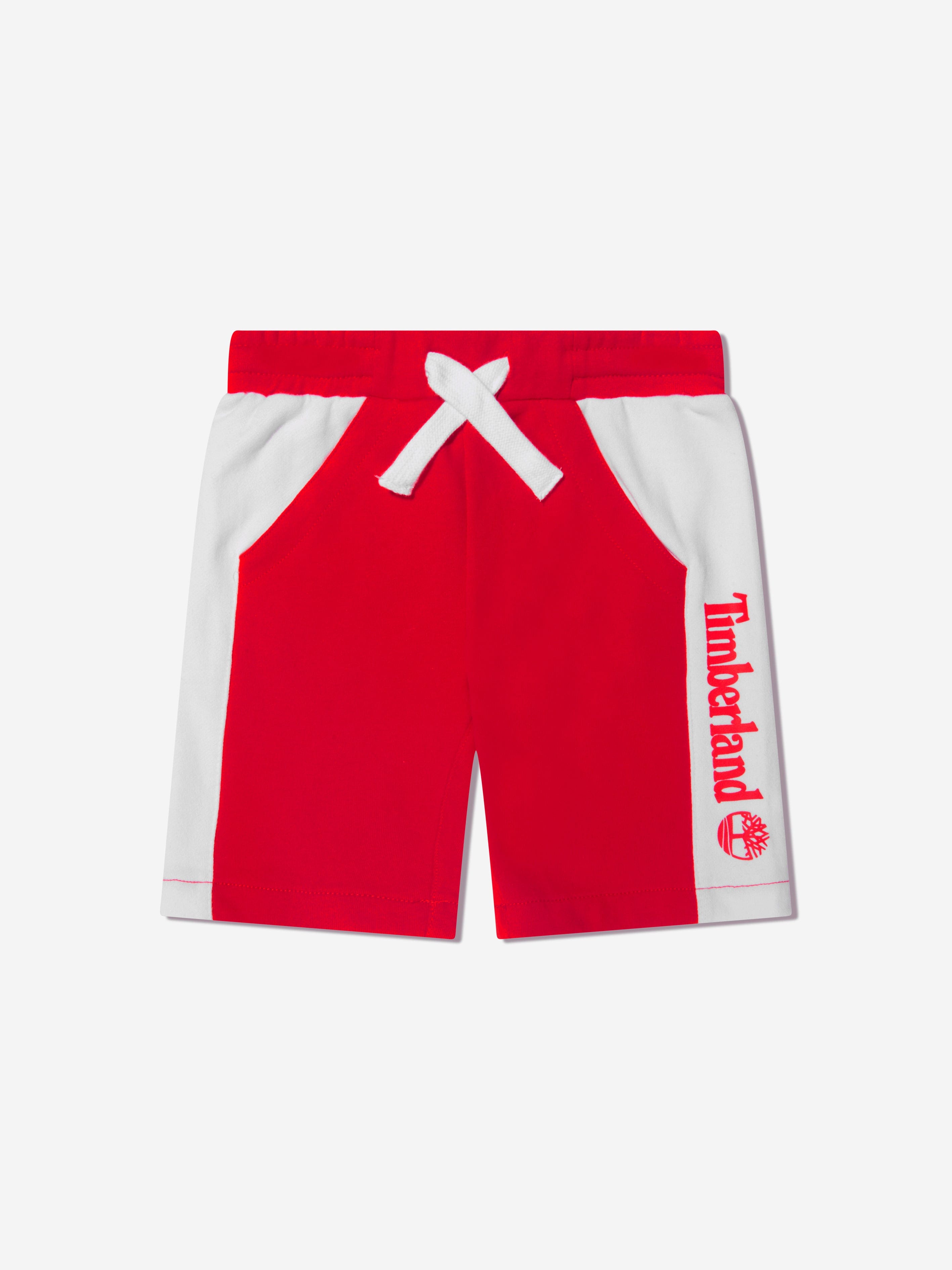 Timberland Boys Cotton Logo Bermuda Shorts