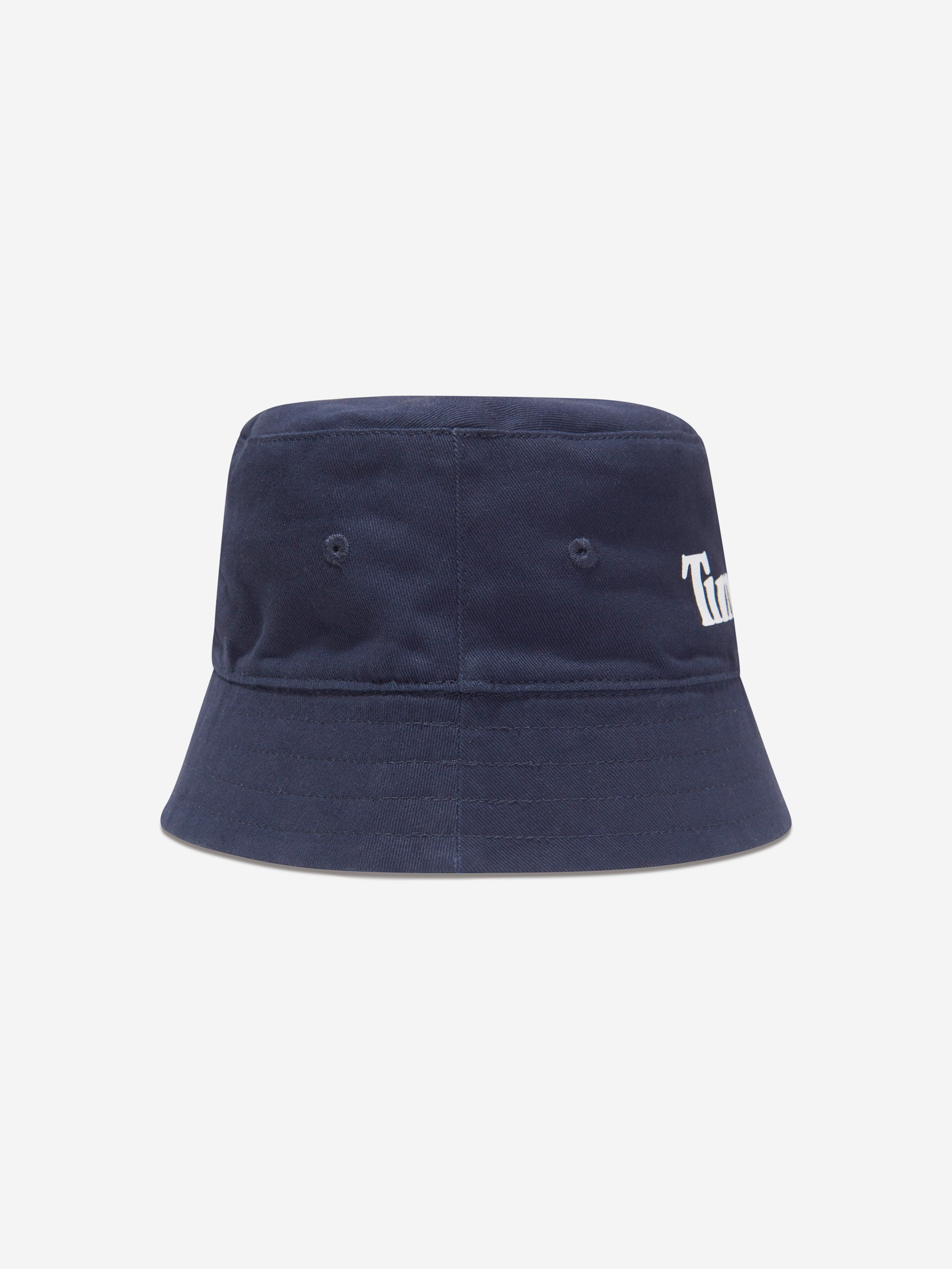 Timberland Baby Boys Reversible Bucket Hat in Navy