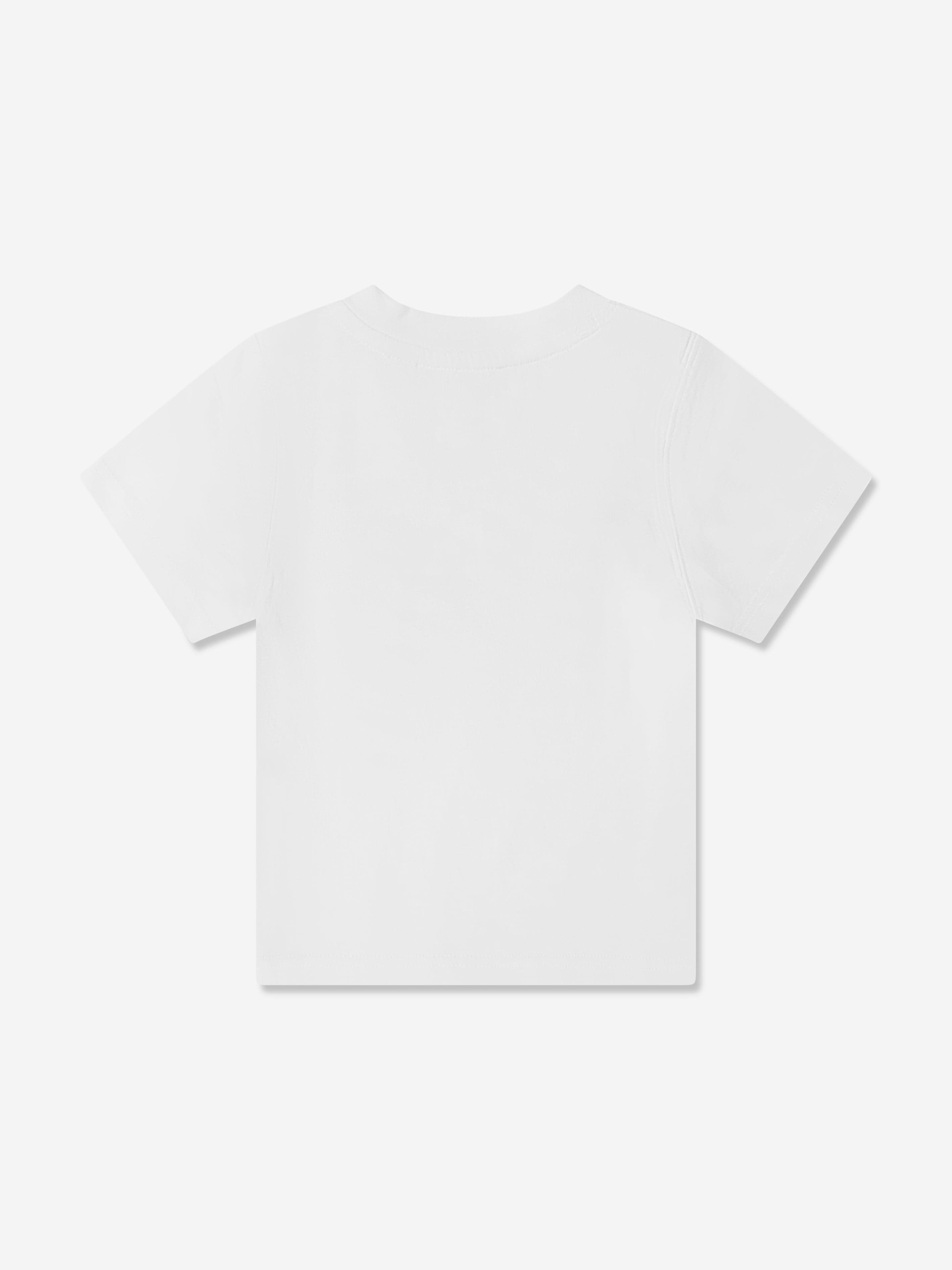 Timberland Baby Boys Organic Cotton T-Shirt in White