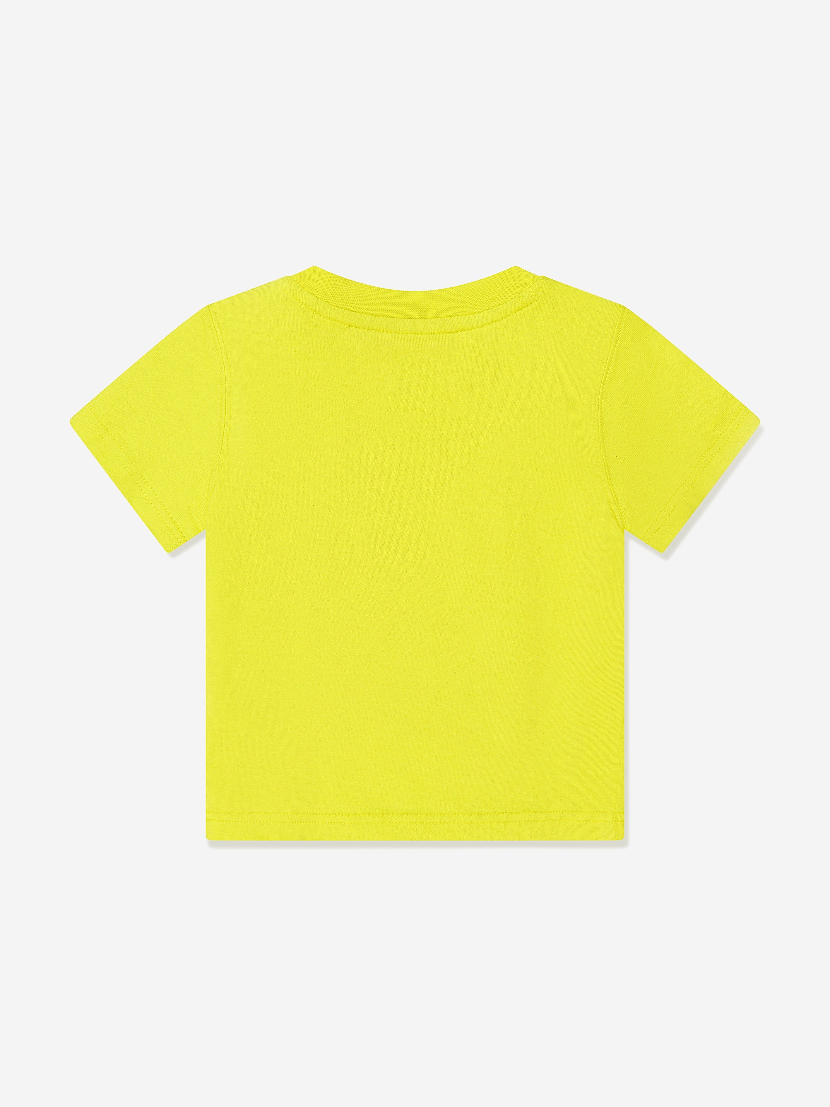 Timberland Baby Boys Organic Cotton T-Shirt in Lime