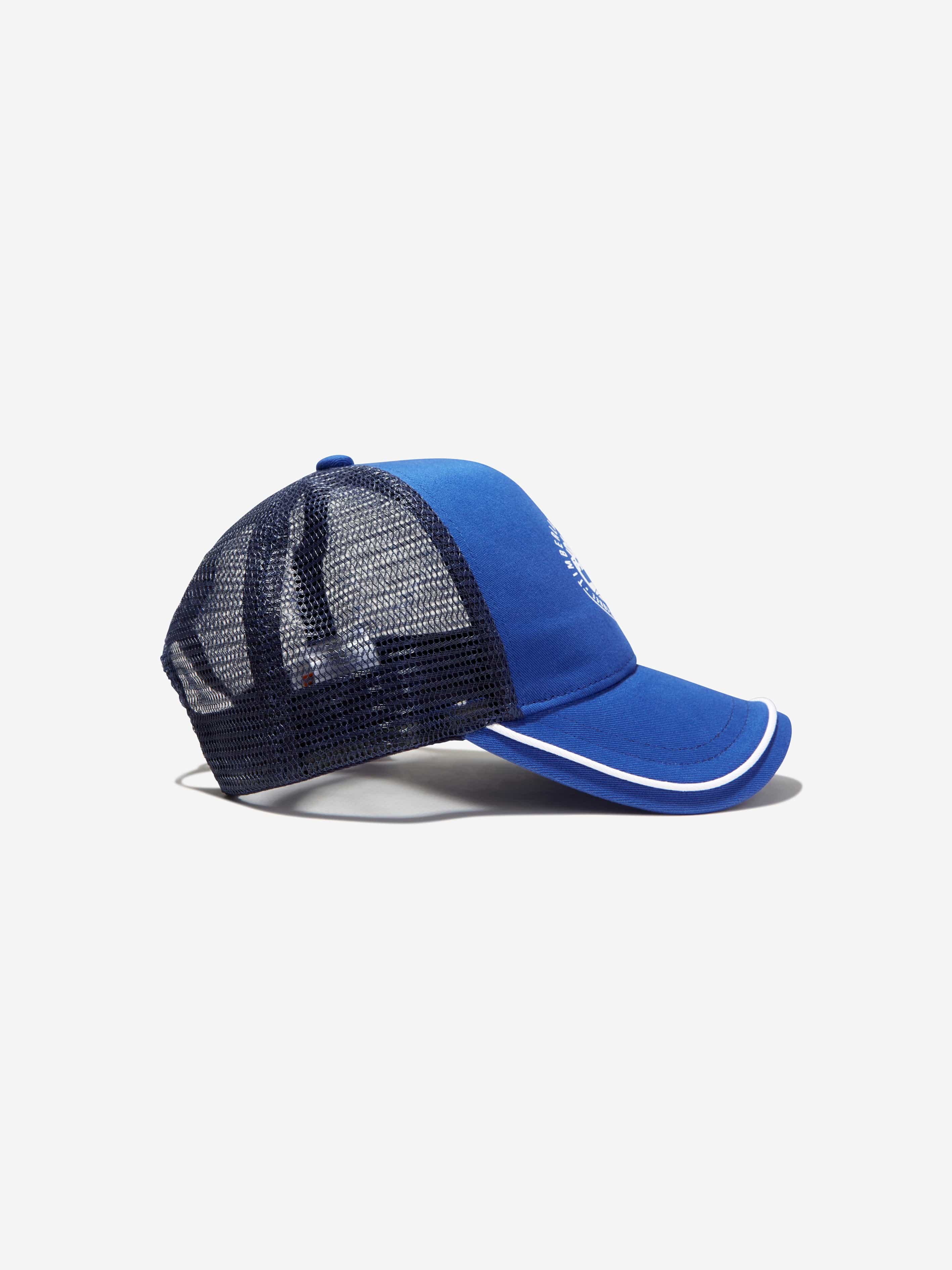 Timberland Boys Logo Cap in Blue