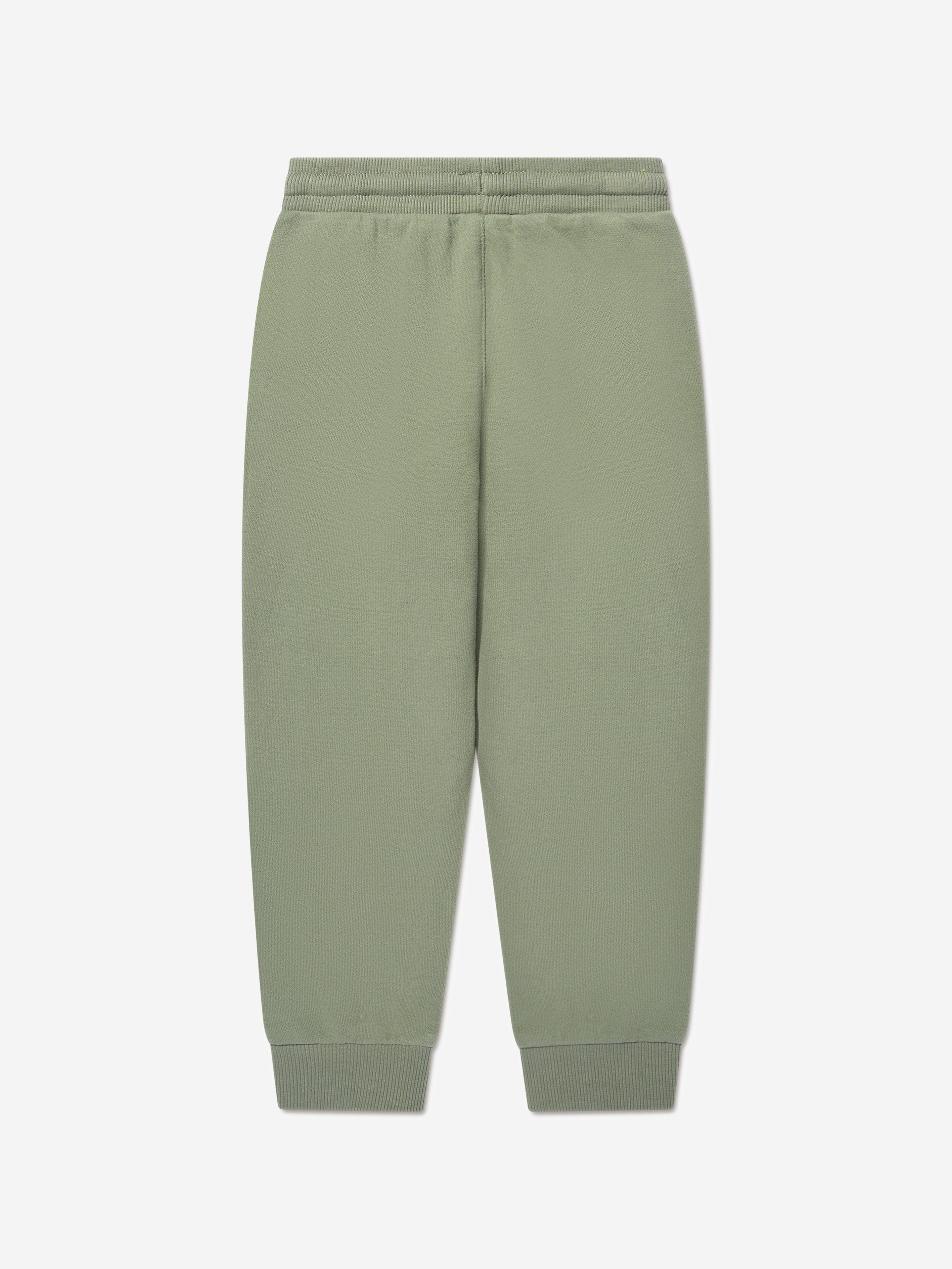 Timberland Boys Organic Cotton Logo Joggers in Green