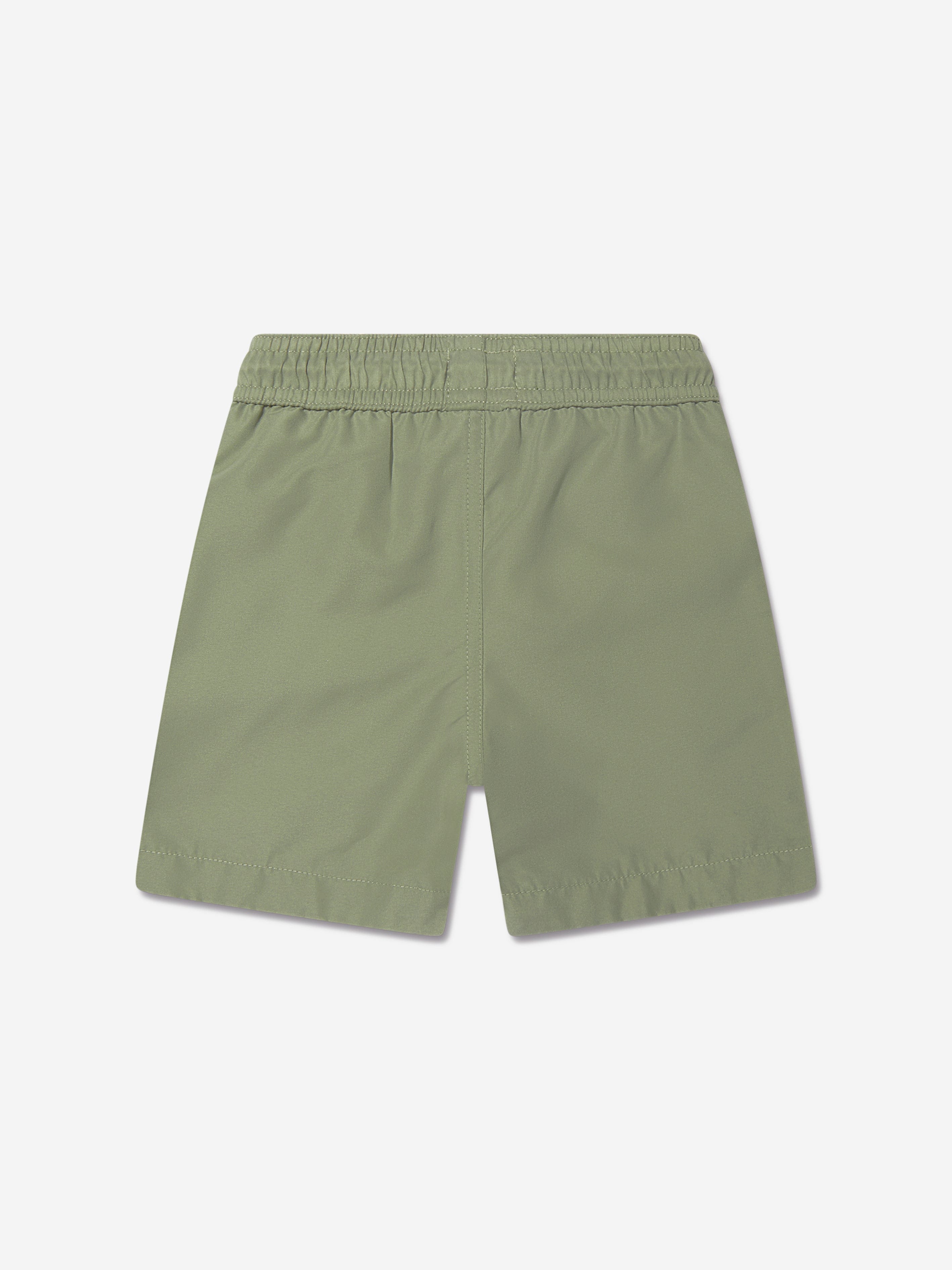 Timberland Boys Logo Swim Shorts in Green