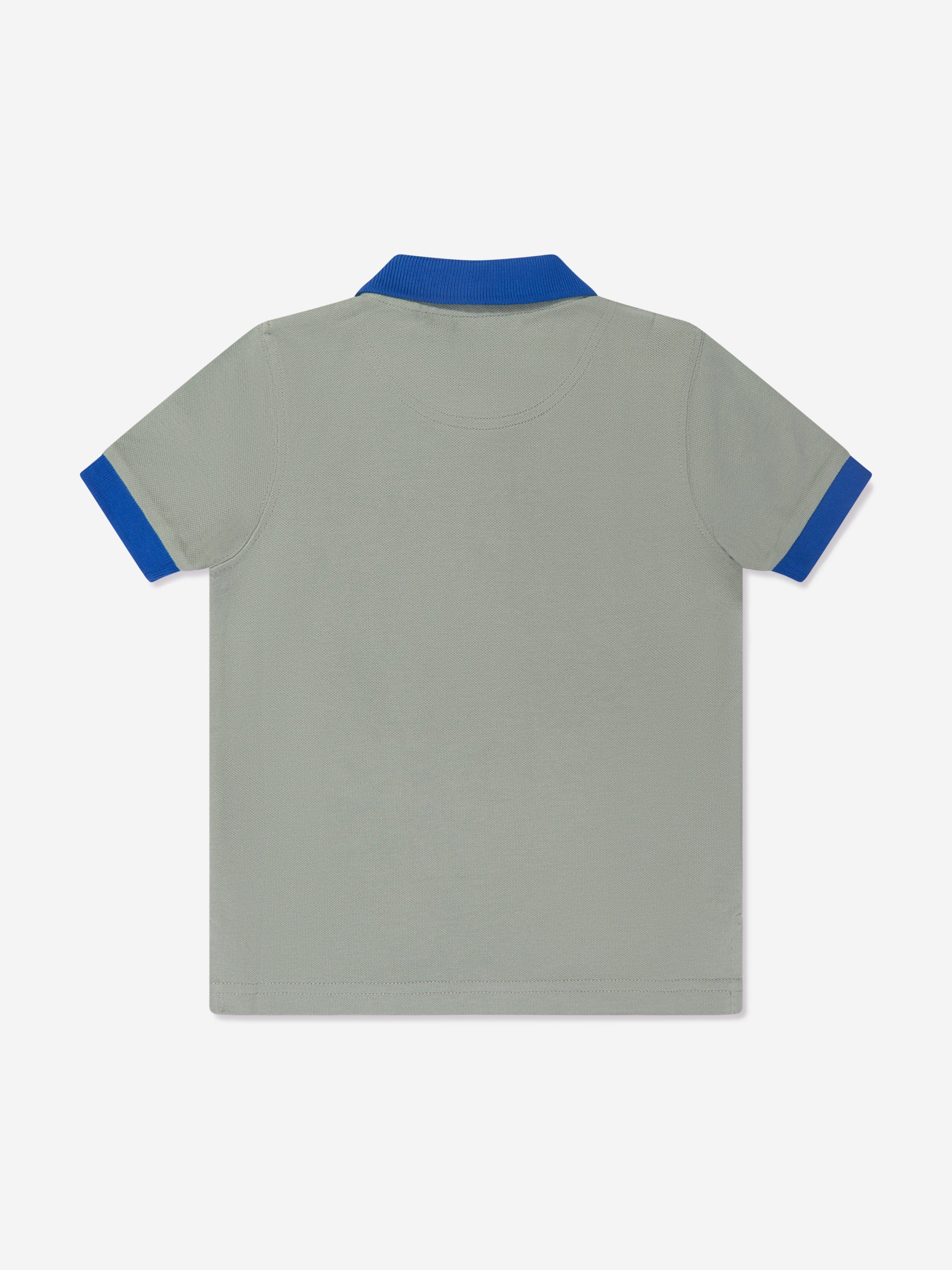 Timberland Boys Organic Cotton Polo Shirt in Green