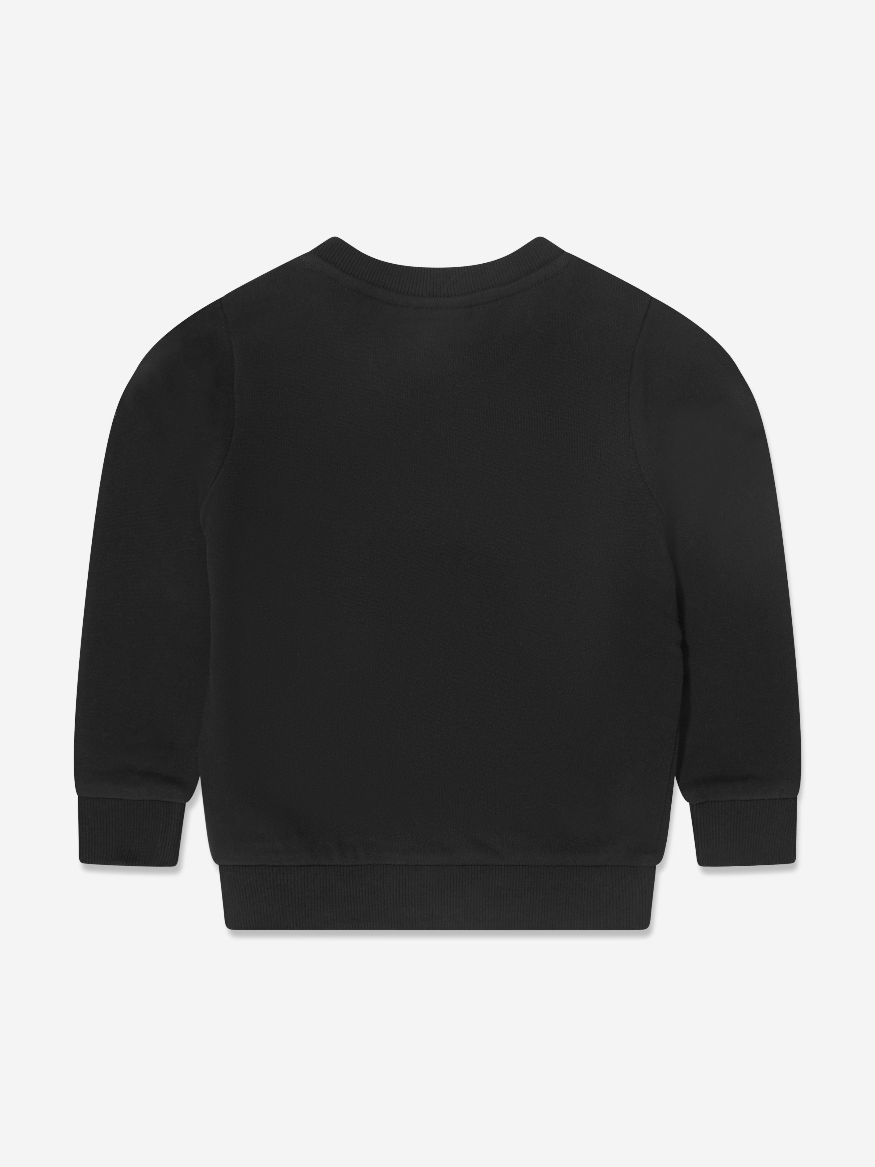 Timberland Boys Organic Cotton Sweatshirt in Black