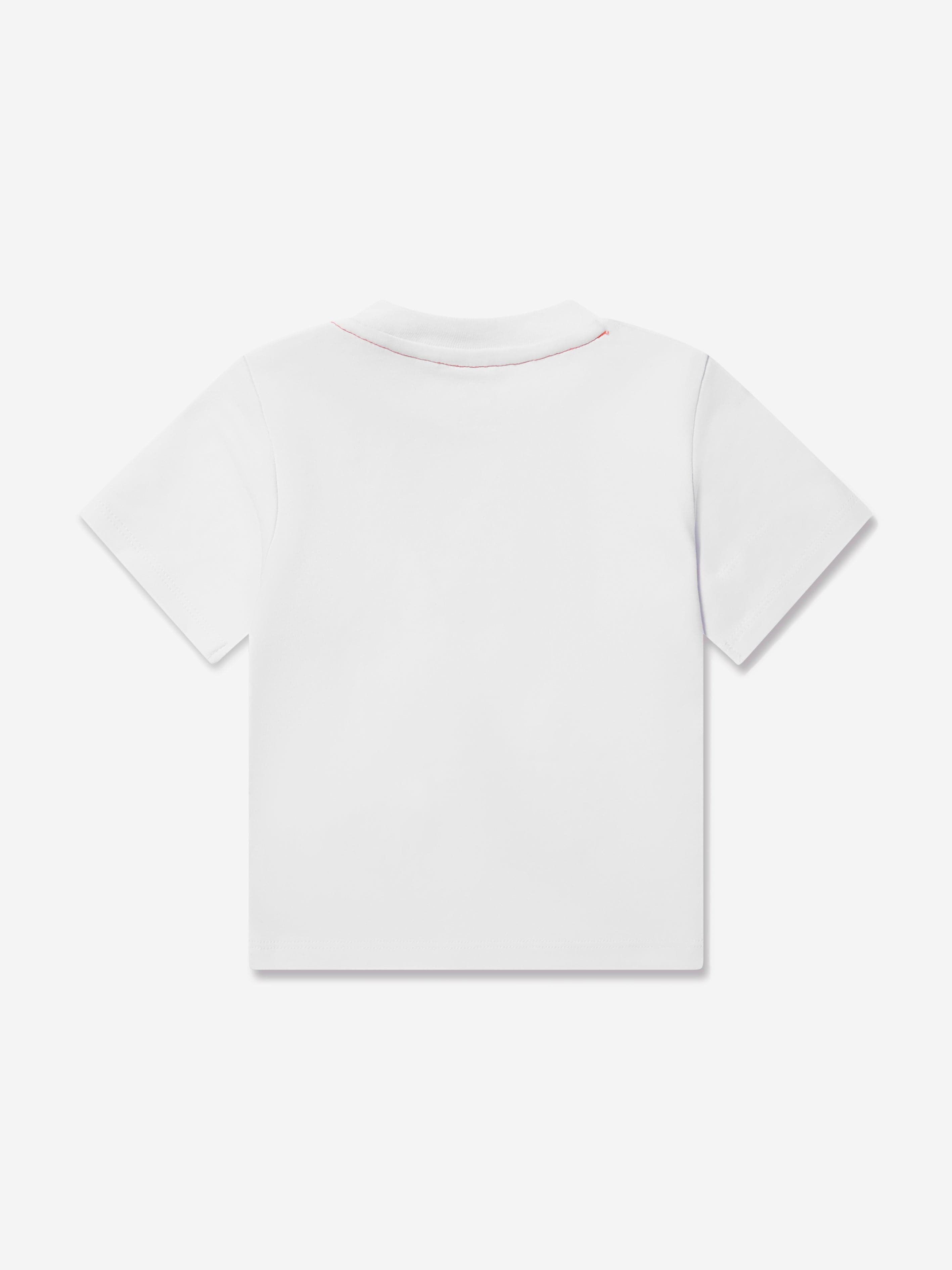 Timberland Baby Boys Organic Cotton T-Shirt in White